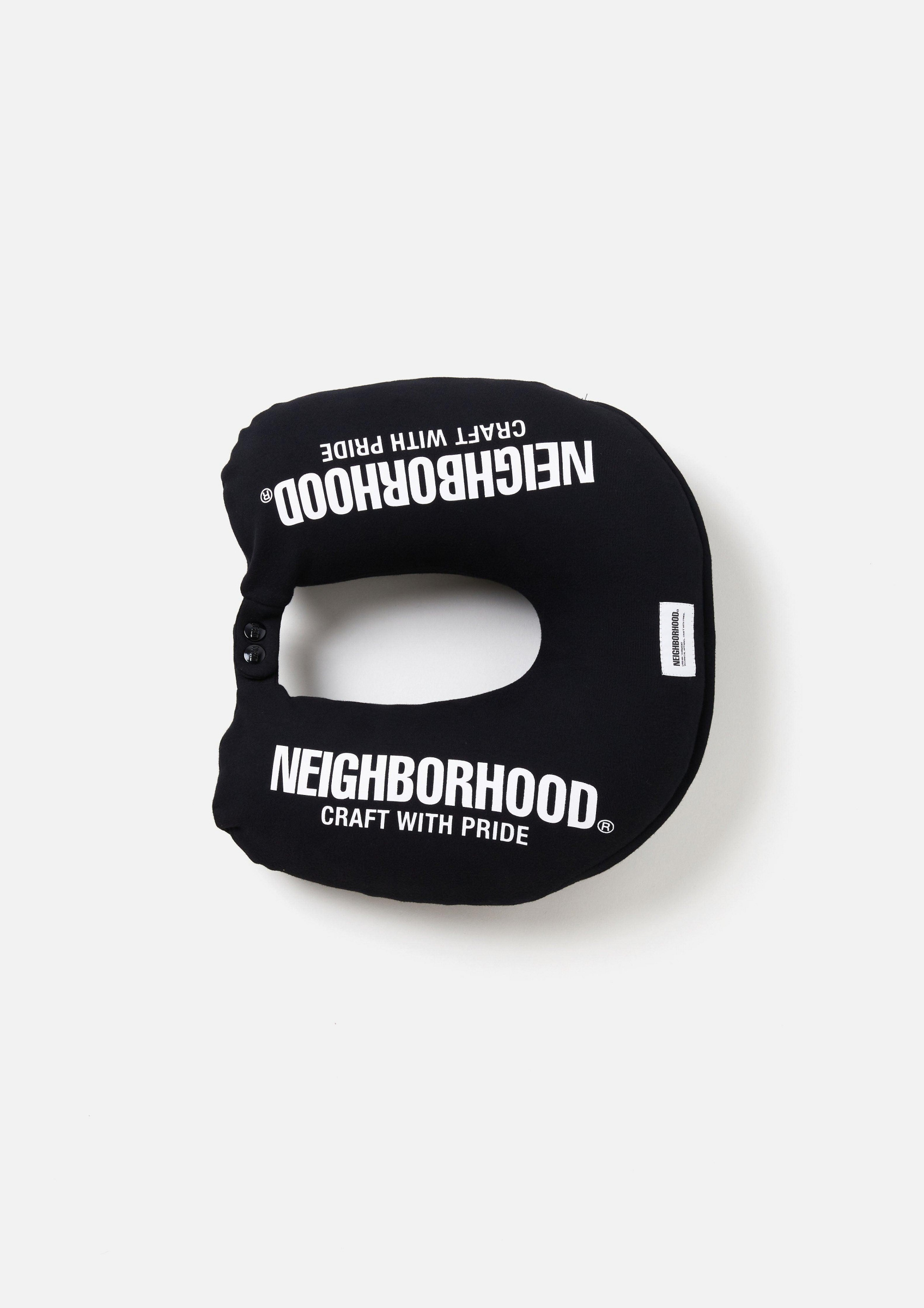 日貨代購CITY】2024AW NEIGHBORHOOD LOGO NECK PILLOW 旅行頸枕現貨
