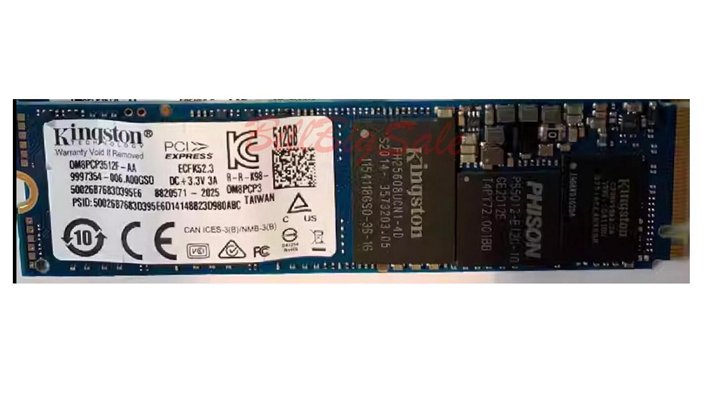 Kingston 【中古品】Kingston M.2 SSD 512GB OM8PCP3512F-AA (NVME