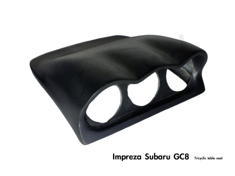 ☆光速改裝精品☆ SUBARU IMPREZA GC8 60mm 三環錶 錶座 專用