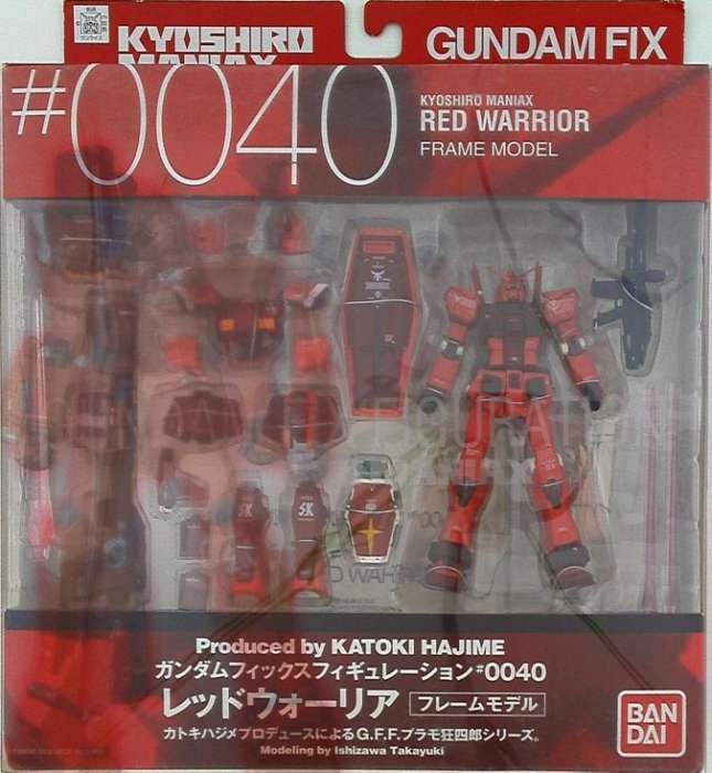 全新FIX #0040 GFF 鋼彈Kyoshiro Maniax Red Warrior 驚異紅戰士