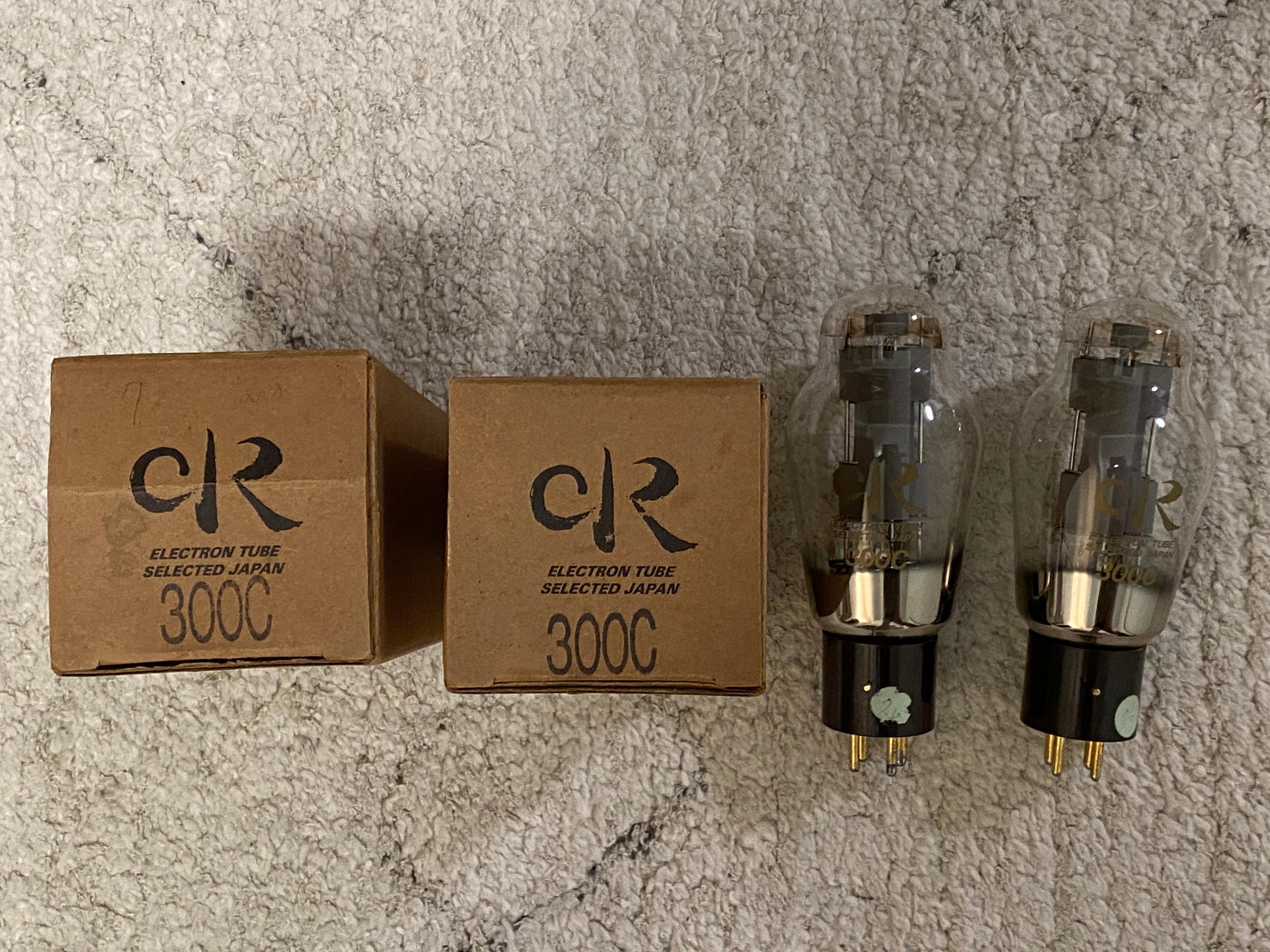CR 300C - TUBE 真空管 曙光 2本 マッチドペア ELECTRON Yahoo拍賣