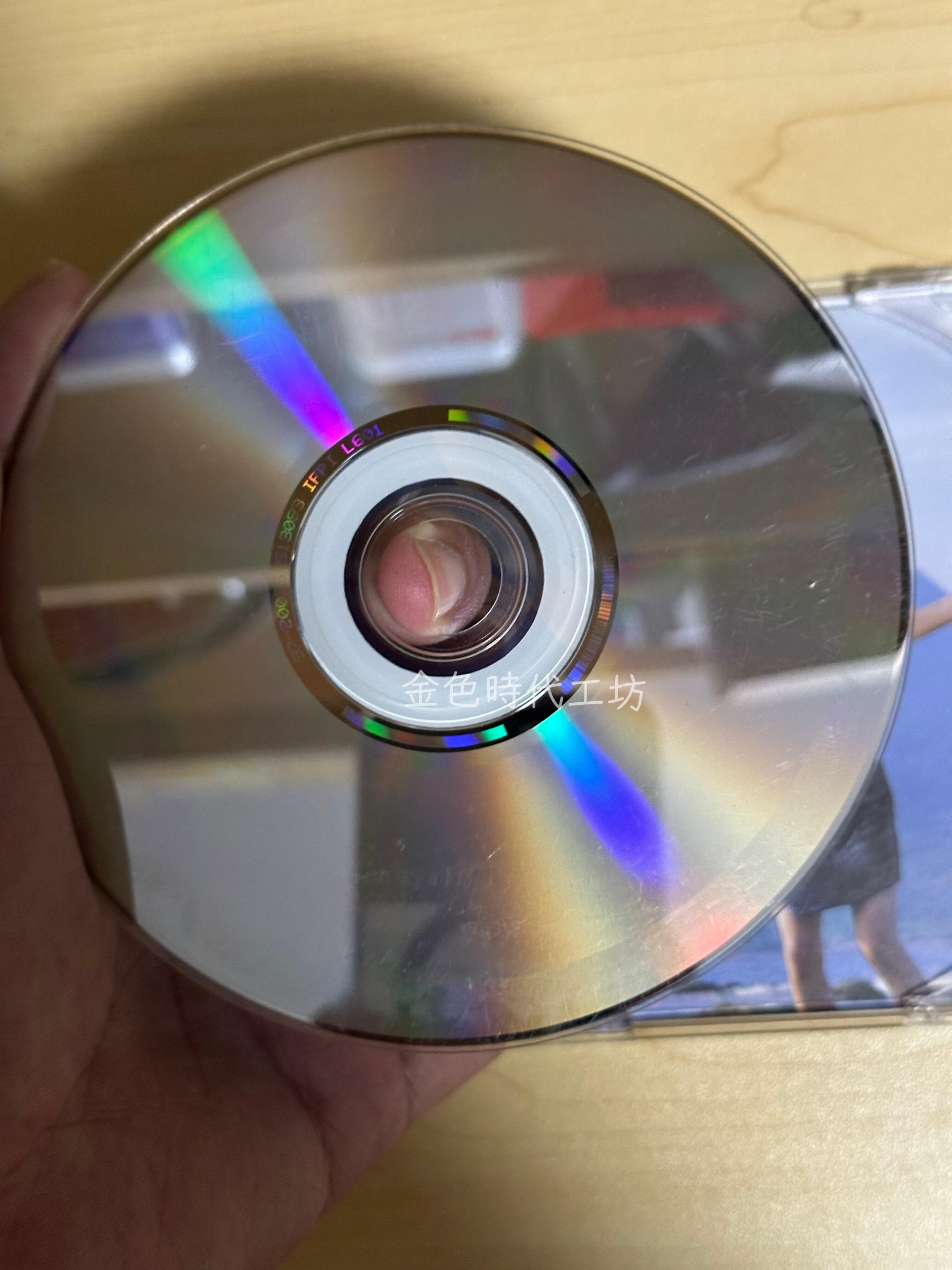 臺版張惠妹絕版音樂專輯2 II A-MEI BAD BOY CD 華首版原盒哭不出【金色
