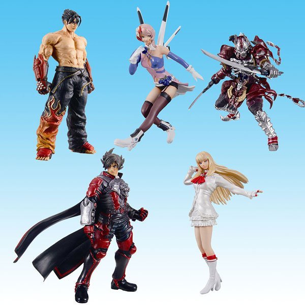 BANDAI 日版盒玩3D格鬥電玩PS 超造形魂鐵拳6 TEKKEN 單賣圖一款式:LARS