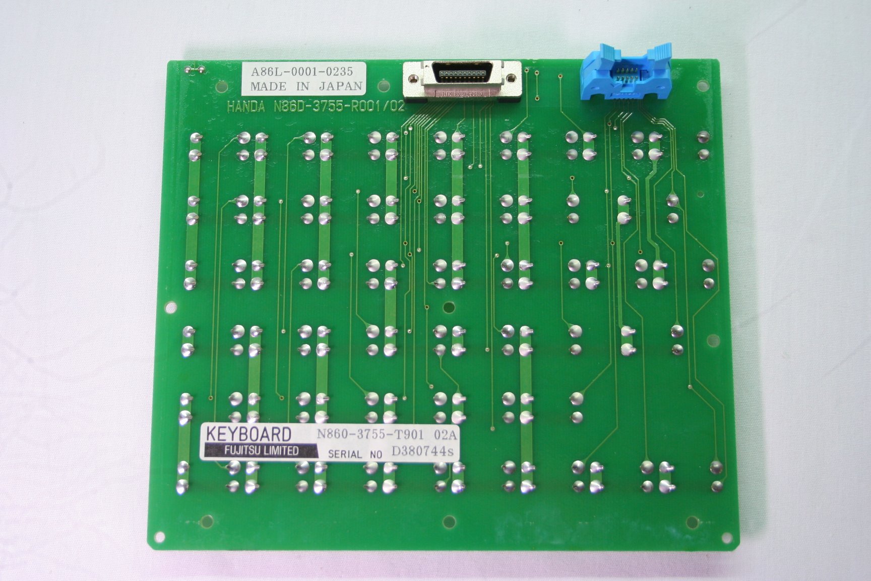 FANUC 0iA 0iB 0iC 0i 操作按鍵面板按鈕A86L-0001-0235 N86D-3755 KE