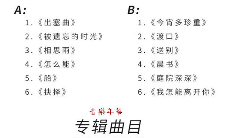 蔡琴 被遺忘的時光 LP アナログレコード The Forgotten Time_Baiduwiki