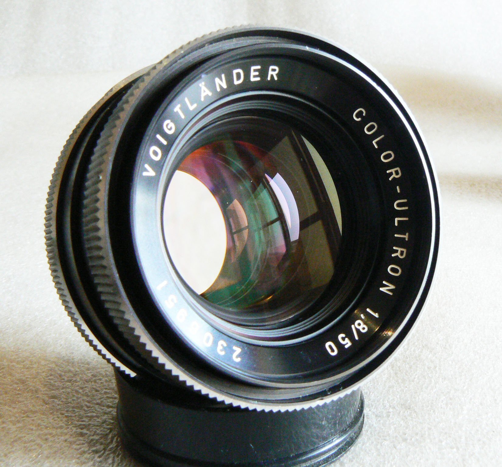 悠悠山河】收藏級稀有原生M42口--平玉Voigtlander Color Ultron