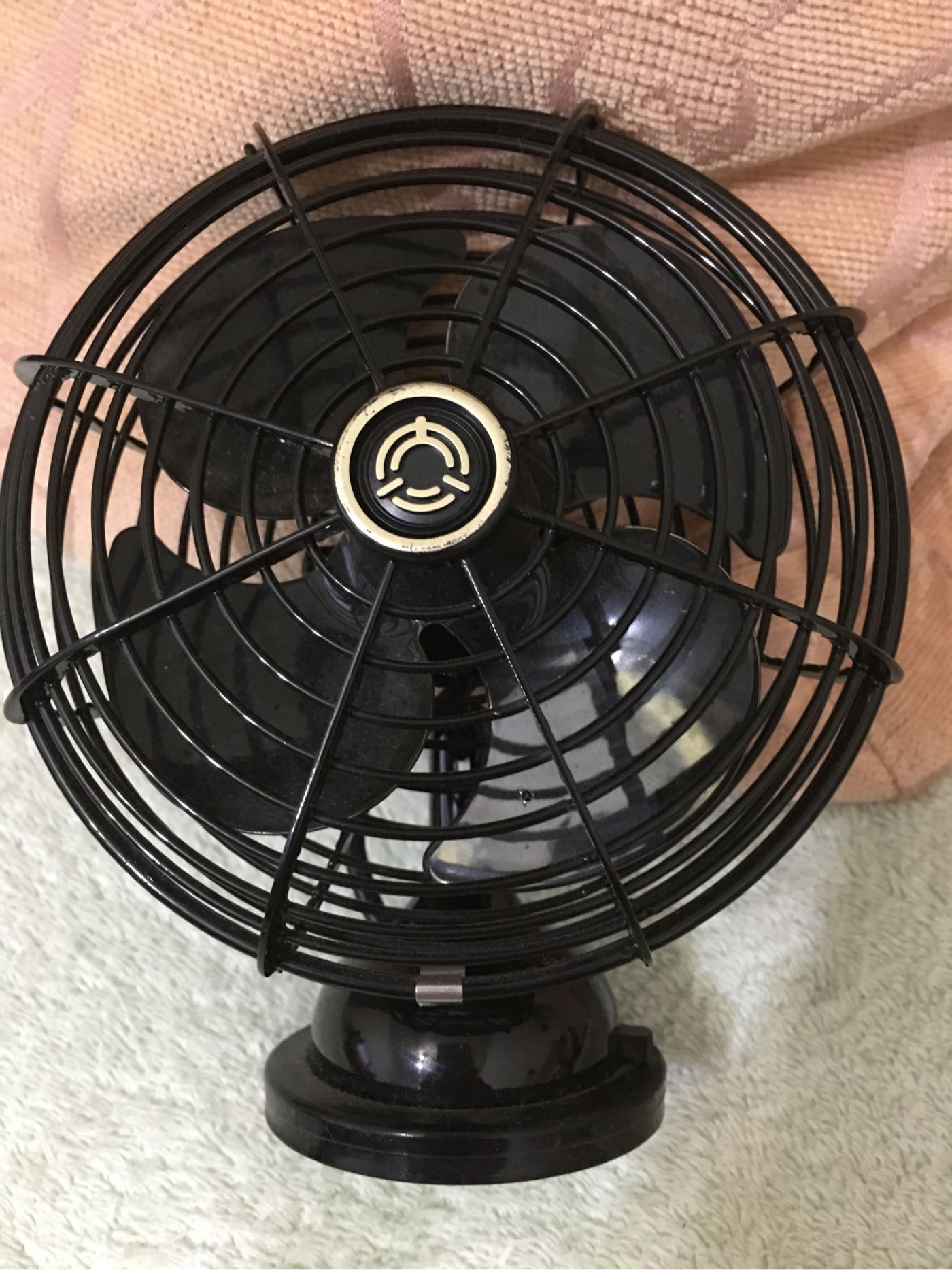 （已） 二手搶手電扇元祖~TATUNG大同 USB古董小電扇黑色，送小行動電源