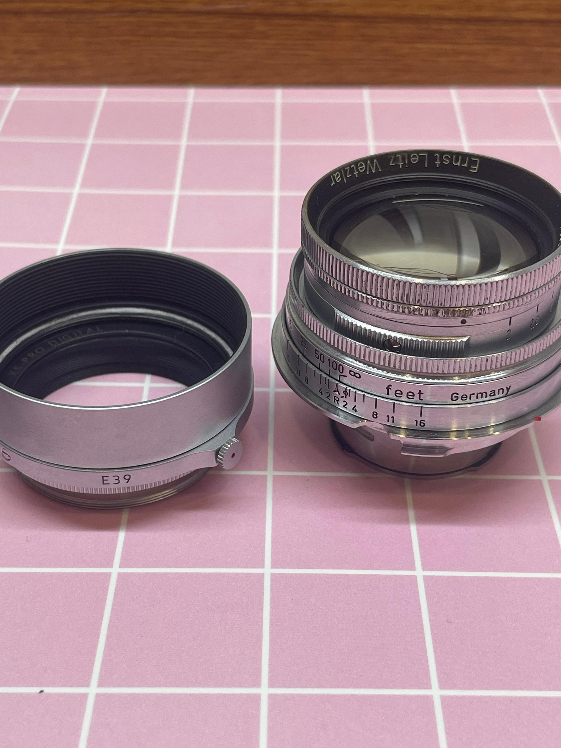 古董】Leica Summitar 5cm f/2 縮進式標準鏡1946年L39 | Yahoo拍賣