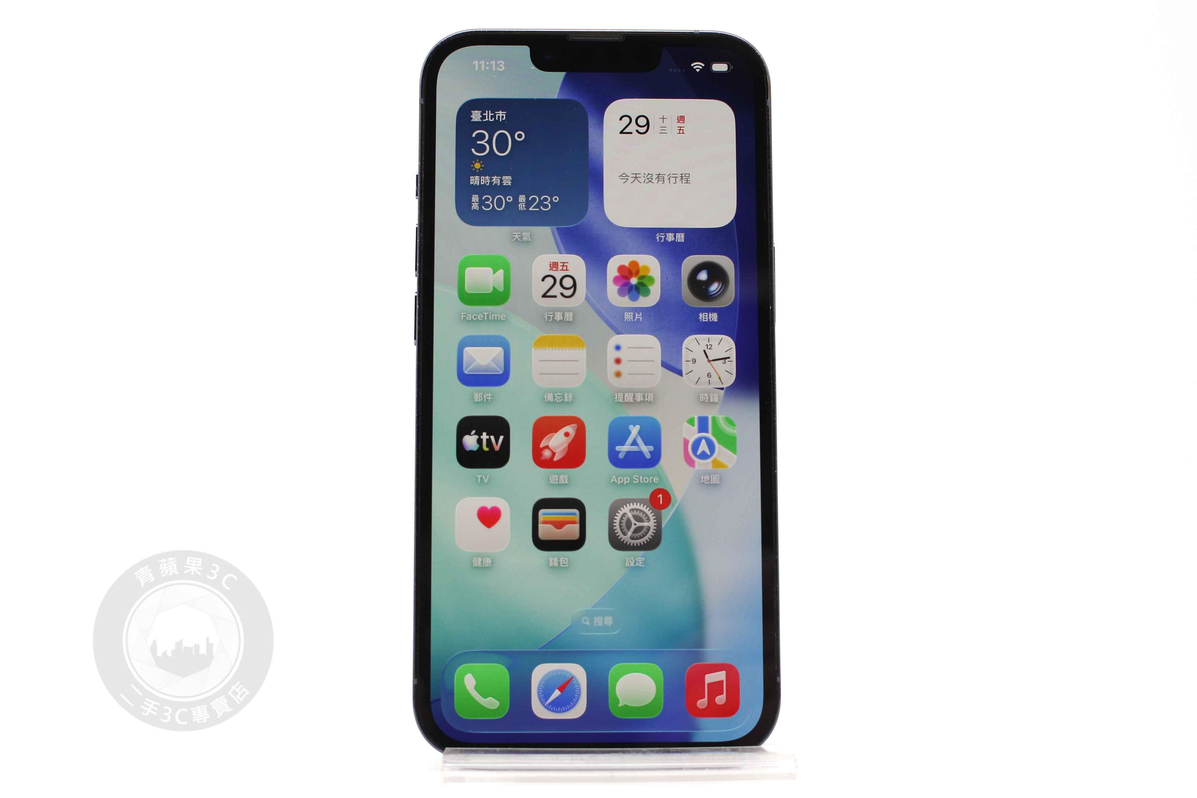 【高雄青蘋果3C】APPLE IPHONE 13 PRO 128G 128GB 藍 二手手機#106194
