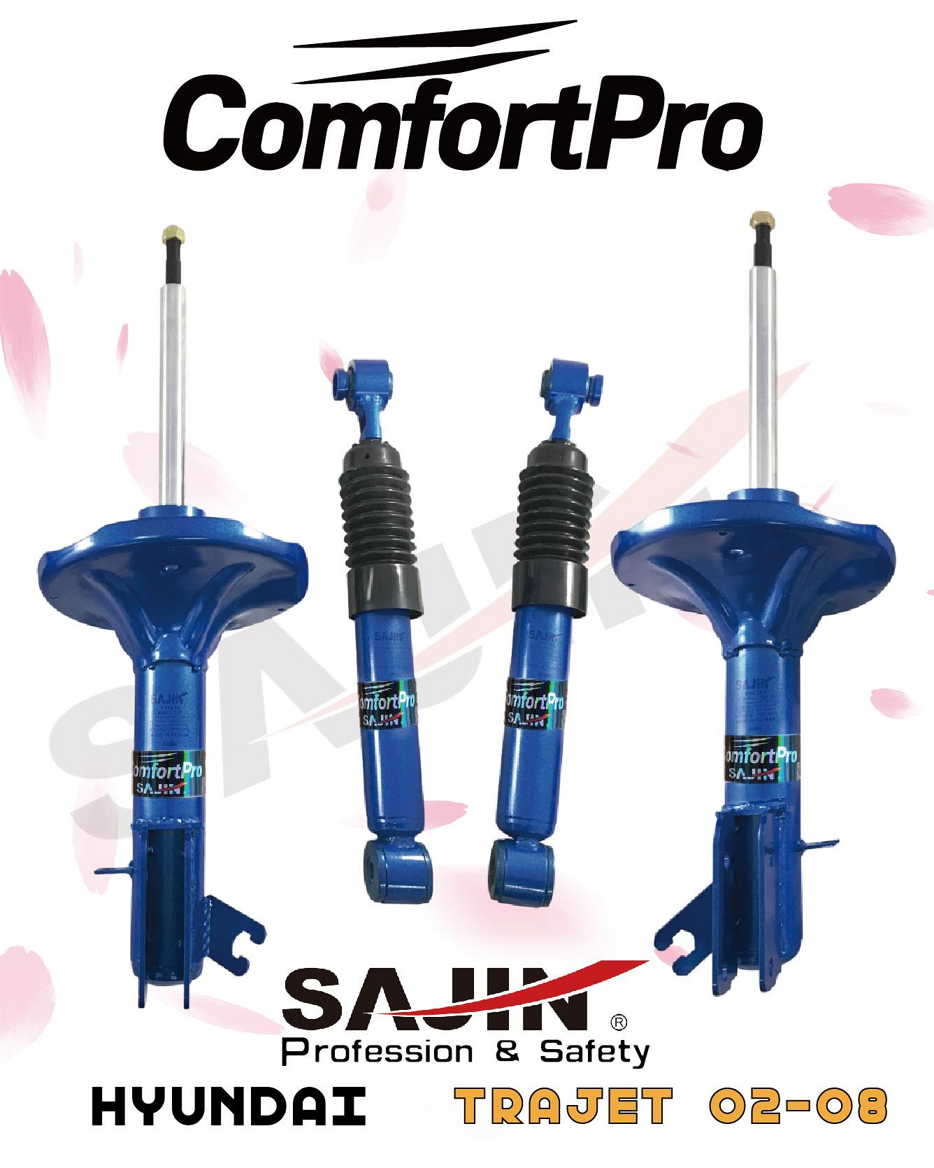 【SAJIN】客製品-HYUNDAI TRAJET 02-08 / ComfortPro 原廠型舒適版避震器