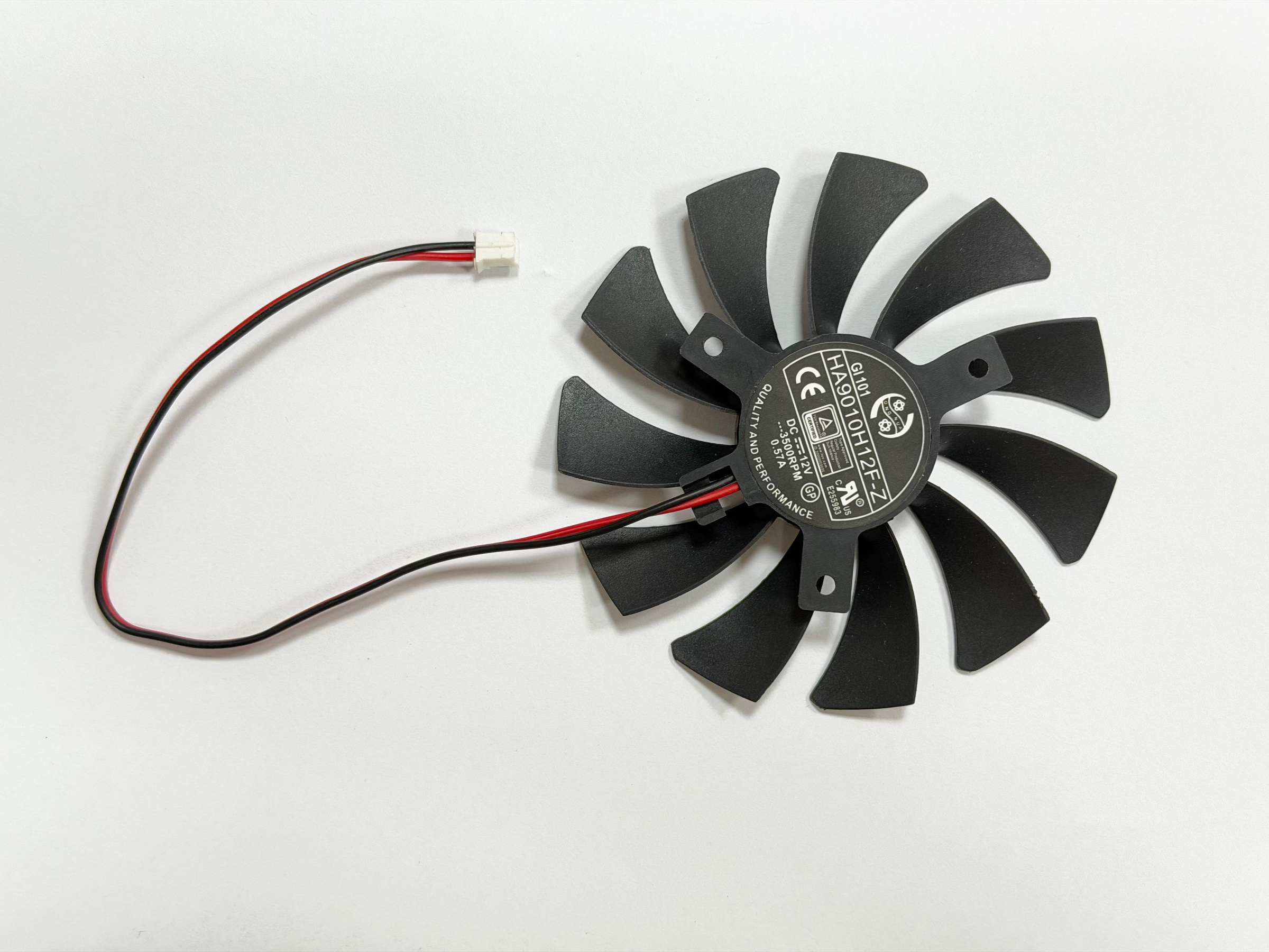 ☆偉斯電腦☆MSI微星 GTX1050/1050ti AERO ITX OCV1顯卡風扇 HA9010H12F-Z