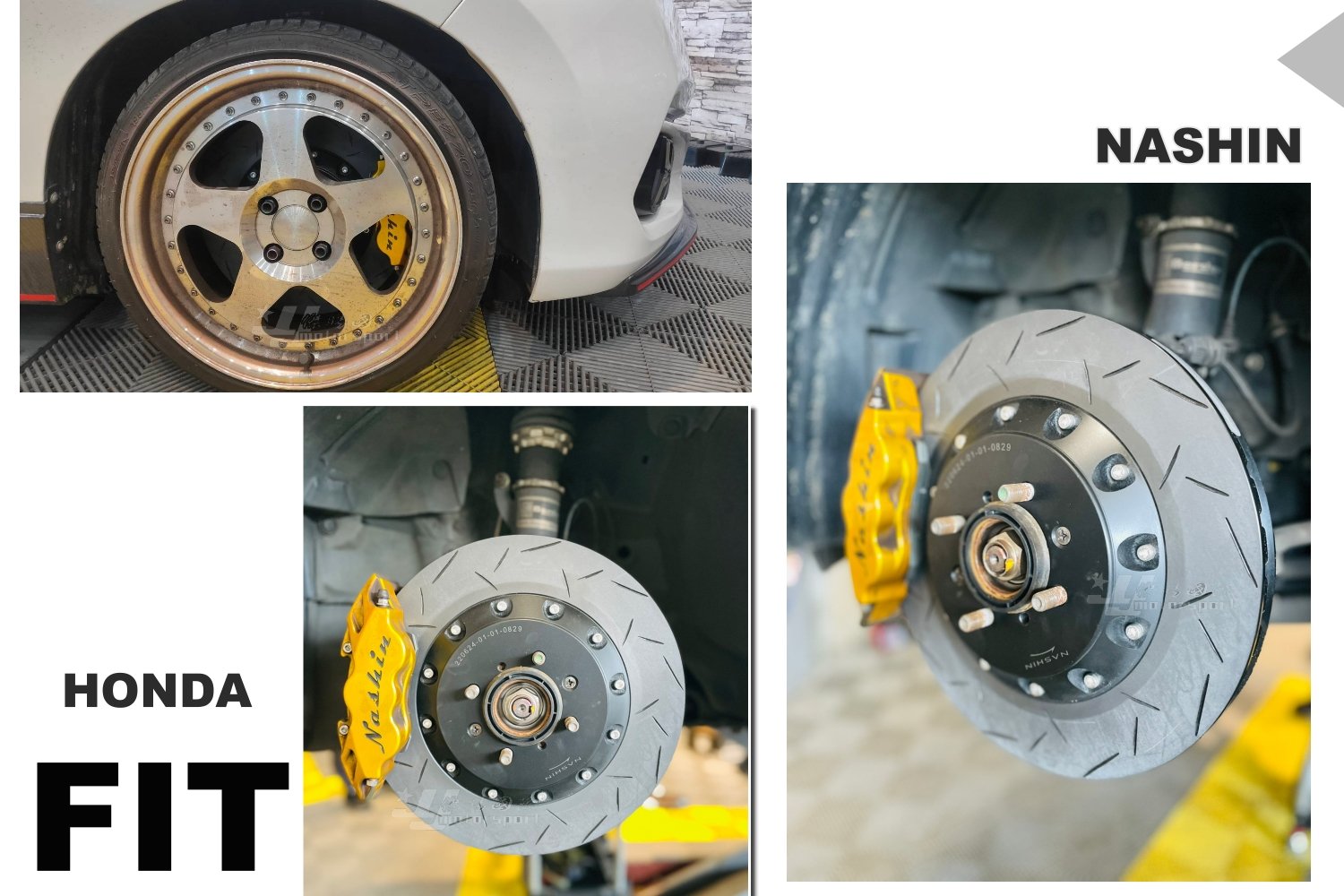 小傑車燈精品-全新 HONDA FIT 3.5 K5世盟卡鉗專用 一體式 前 碟盤 330 煞車盤