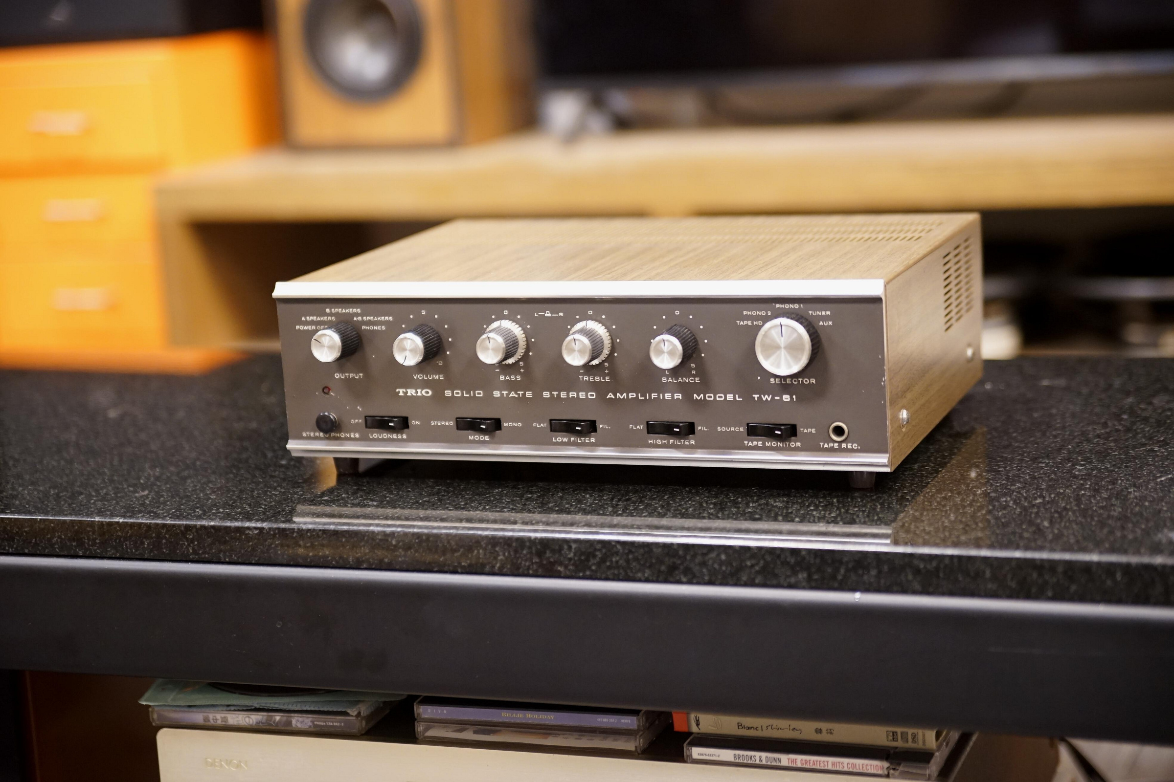 TRIO　トリオ　プリメインアンプ　TW-61 TRIO TW-61 続き | オーディオコアのコアなブログ