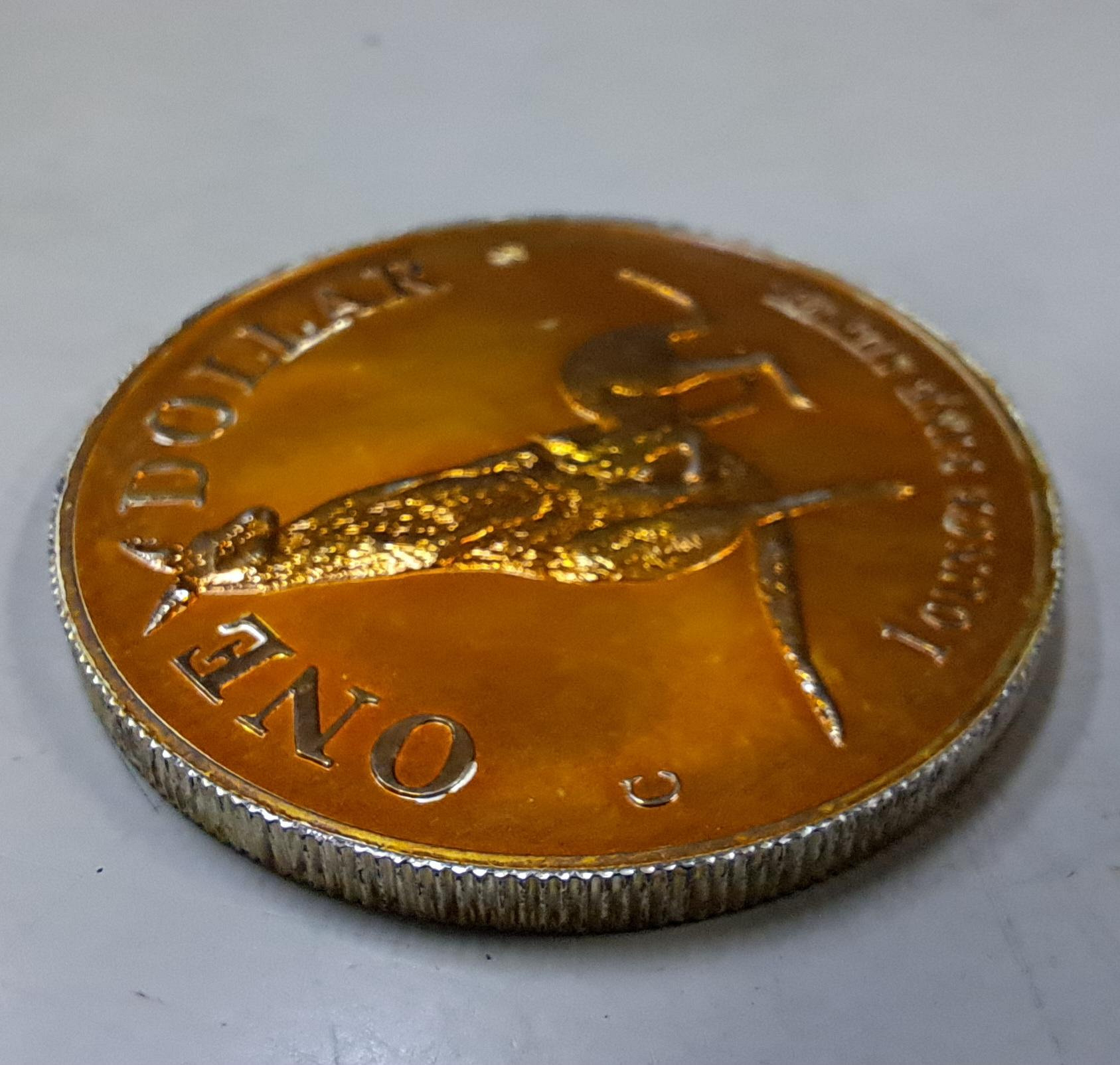 永誠精品尋寶地NO.8133 澳洲紀念銀幣1996 袋鼠伊莉莎白二世紀念幣銀幣錢幣| Yahoo拍賣