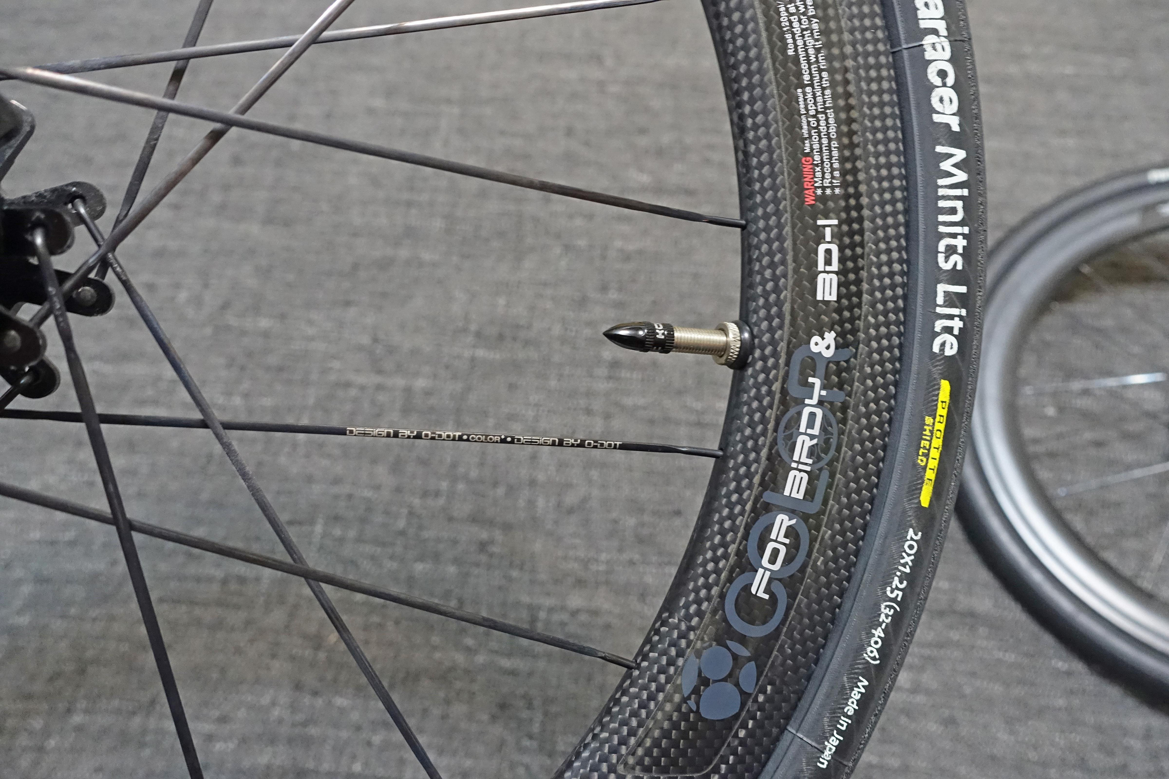 BIRDY BD-1 鳥車COLORPLUS 20 吋碟煞用406 碳纖維輪組BHW01_20 含
