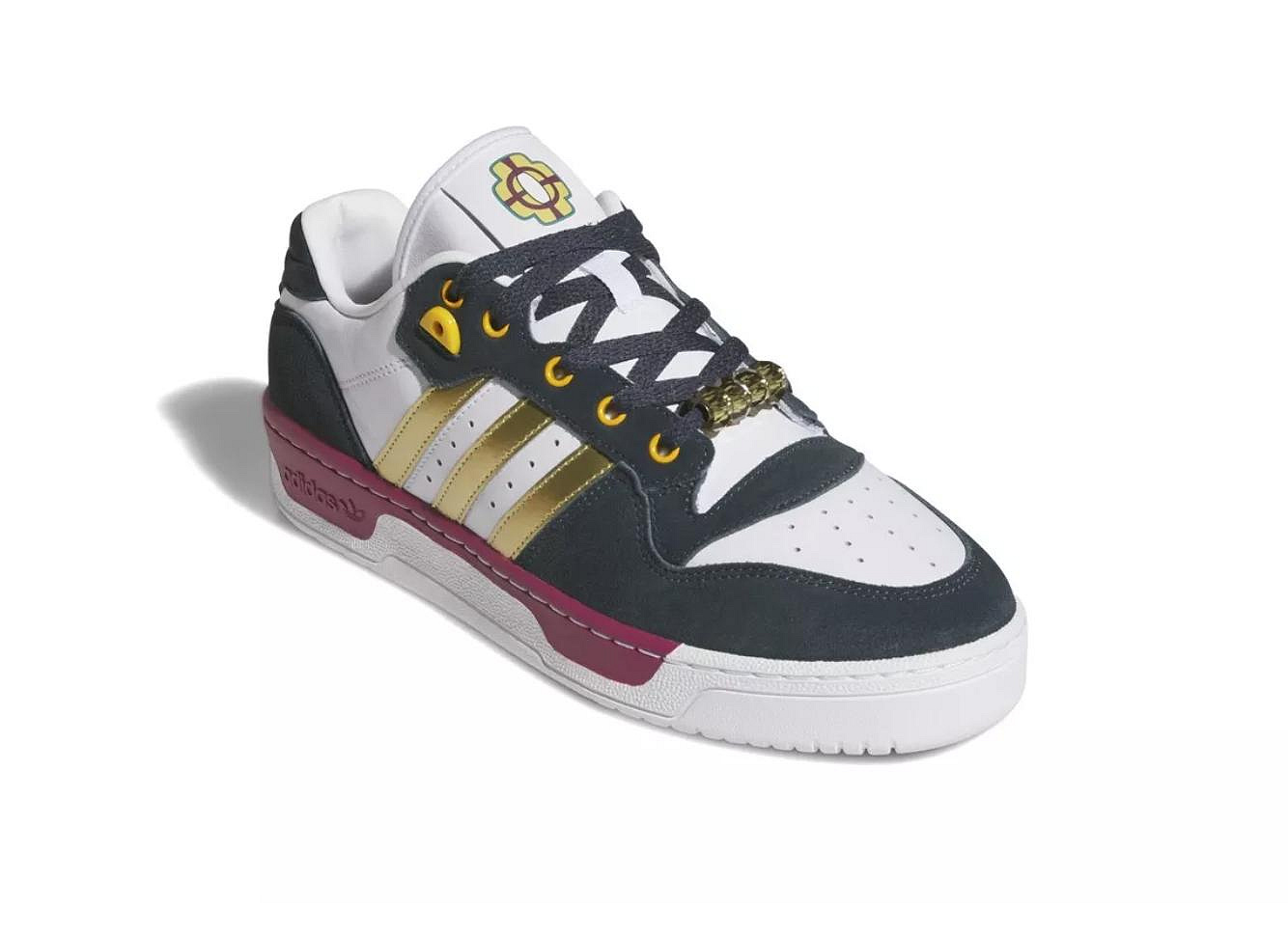 鬼滅之刃x adidas Rivalry Low 低筒聯名款。太陽選物社JI3310/1/ 煉獄 