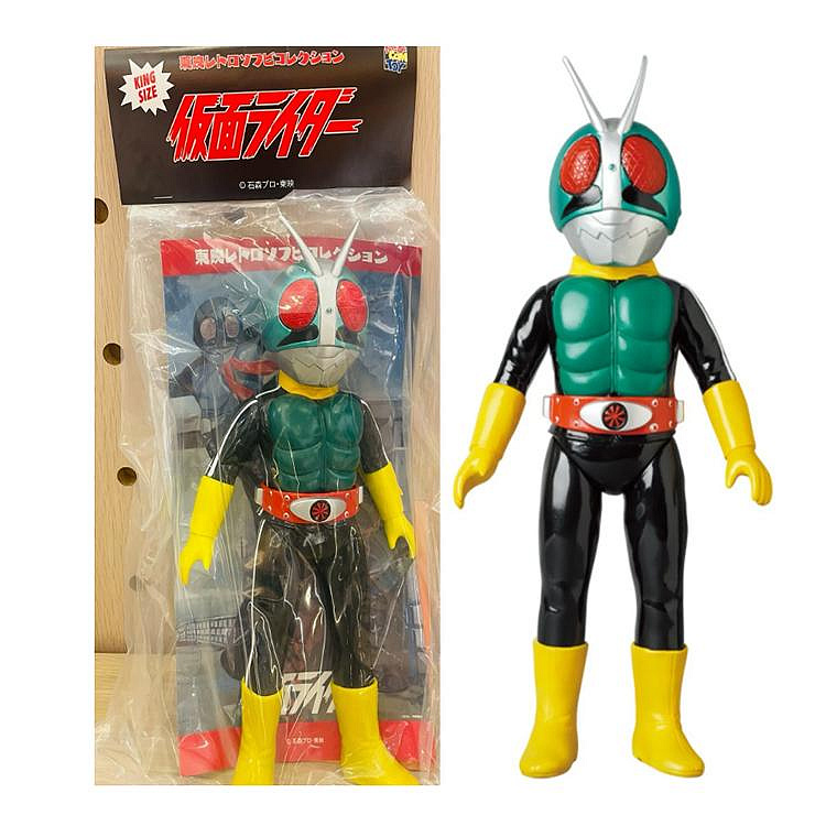 BTO] 日本【MEDICOM TOY】東映復刻軟膠修卡騎士shocker rider