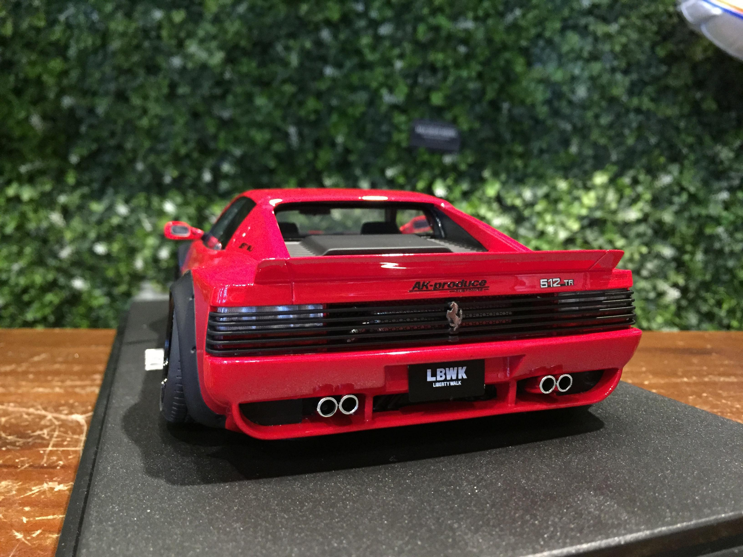 1/18 GT Spirit LBWK Ferrari 512 TR 2021 Rosso GT423【MGM】 | Yahoo拍賣