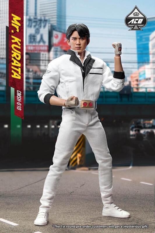ACE TOYZ MR. KURATA 1/6 アクションフィギュア 南光太郎 全新Ace Toyz 1/6 假面騎士Black RX 南光太郎倉田哲夫Mr. Kurata