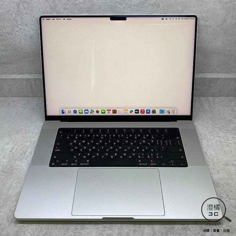 『澄橘』Macbook Pro 16 2023 M2 Pro 12C19G/16G/512G 銀《二手》A86867