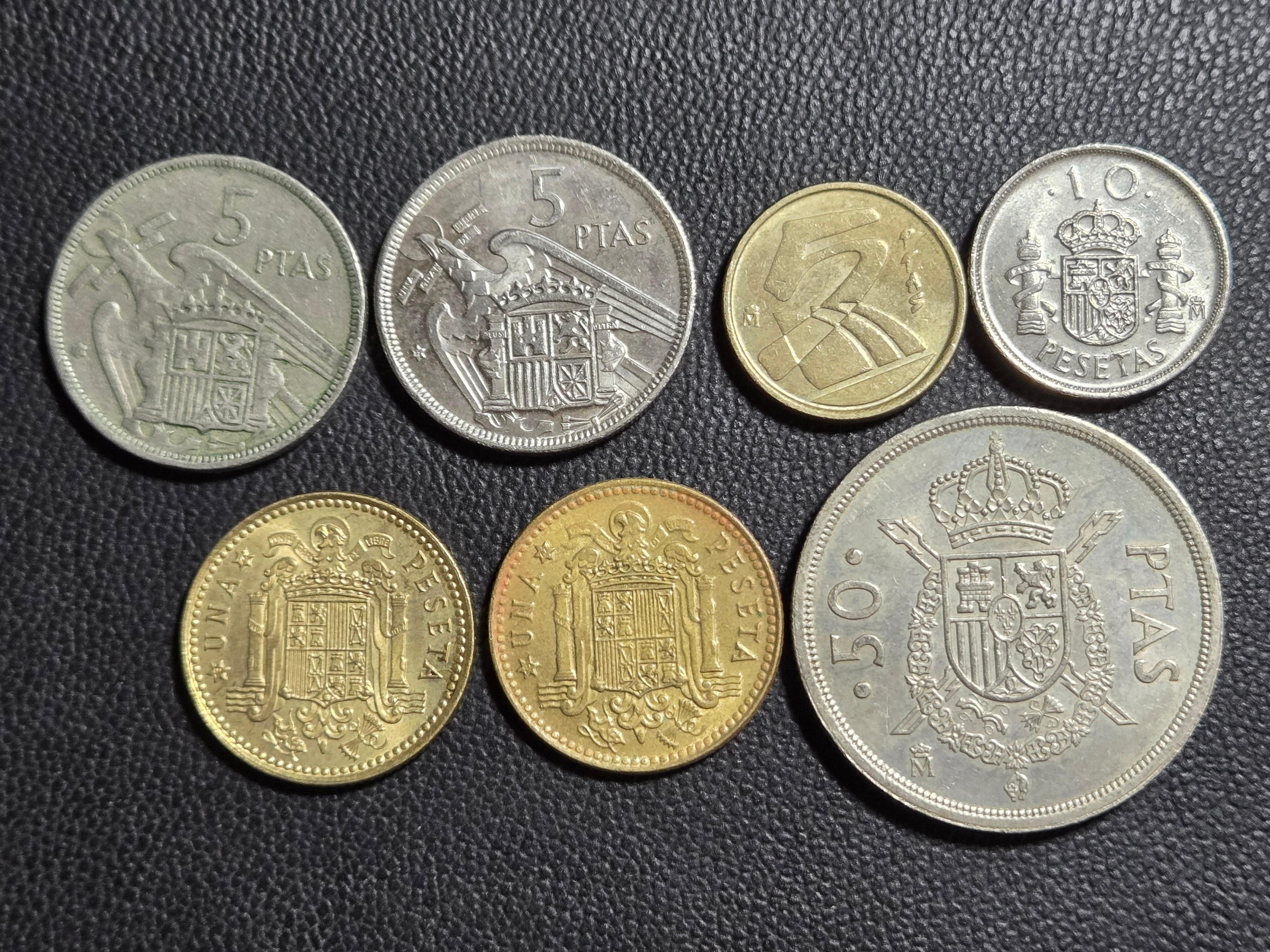 西班牙硬幣7枚| Yahoo拍賣