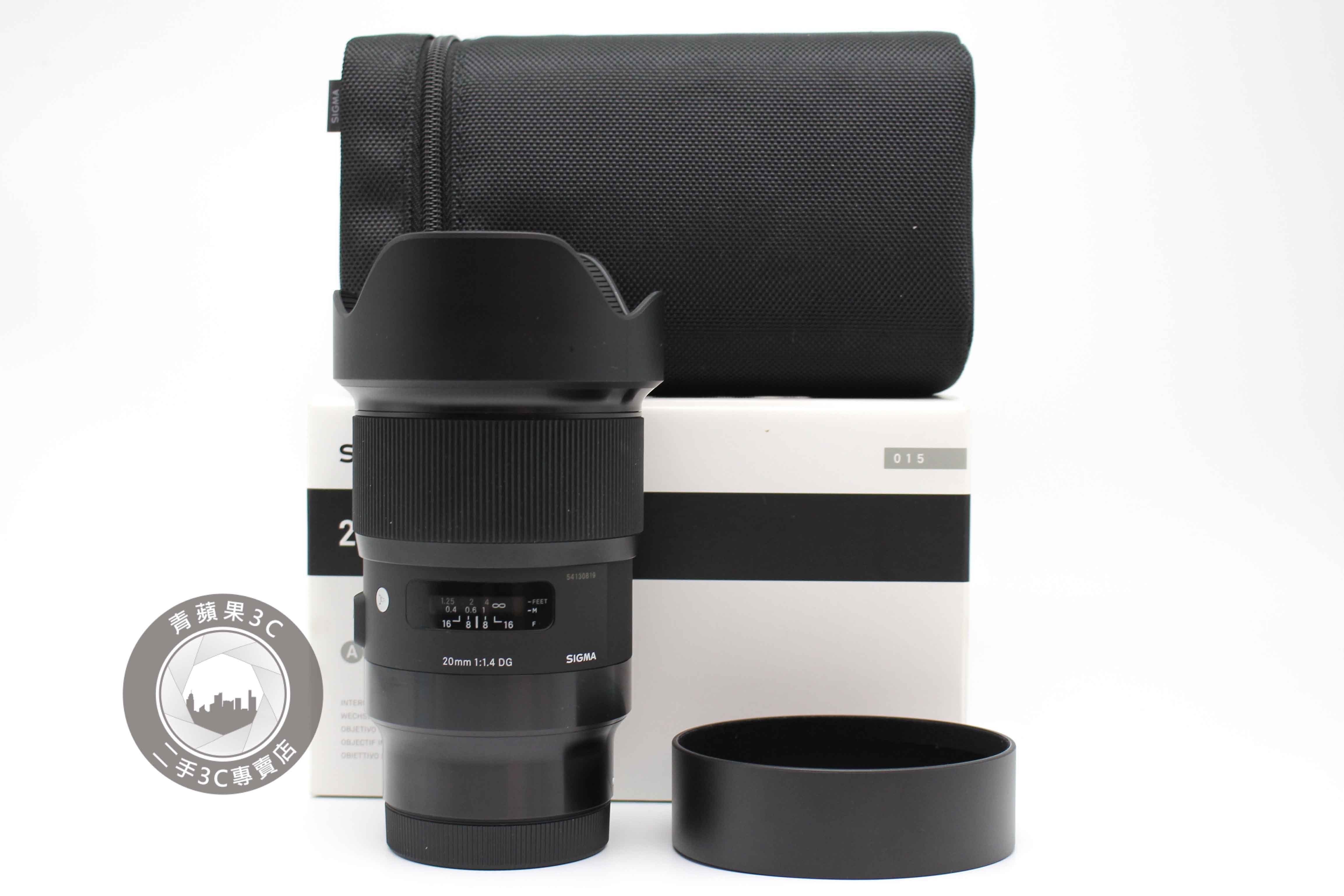 【台中青蘋果】SIGMA 20mm F1.4 DG HSM Art for L-Mount 公司貨 二手 單眼鏡頭 #80305