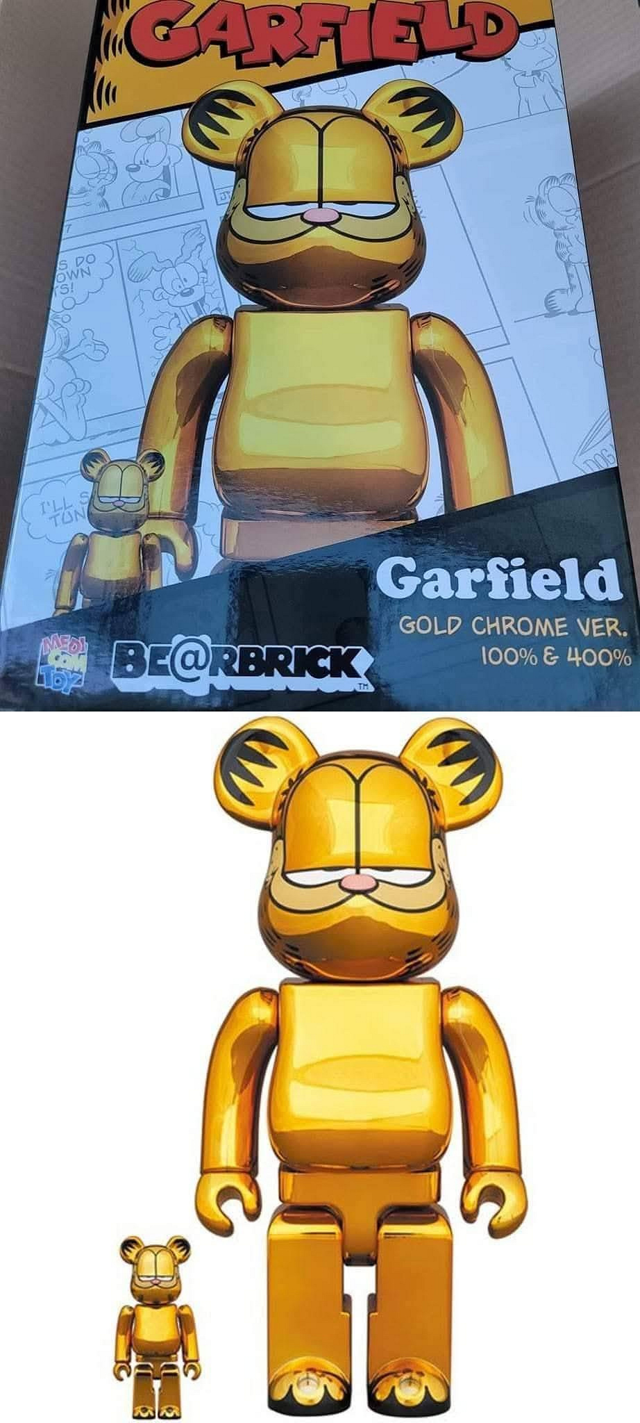 GOLD CHROME Ver. 100％ & 400％ Garfield Gold Chrome的價格推薦- 2026年8月| 比價比個夠BigGo