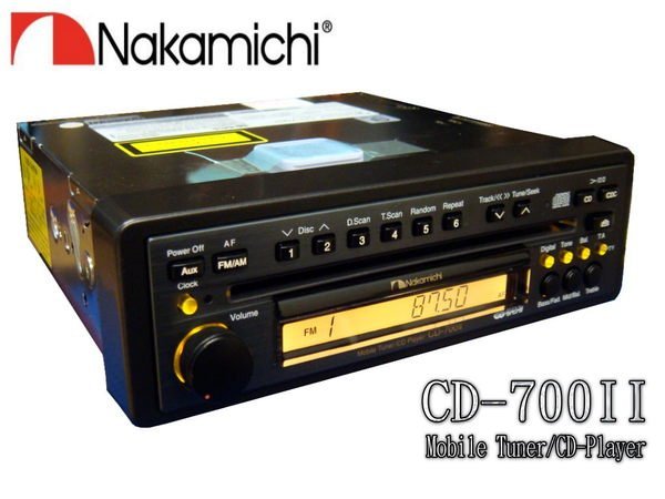 Nakamichi CD-700Ⅱ Nakamichi Cd-700II New laser testing - YouTube