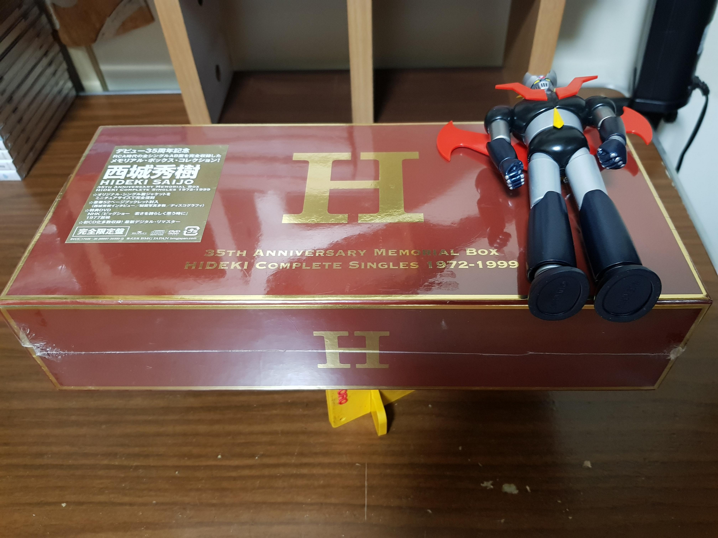 35TH ANNIVERSARY MEMORIAL BOX HIDEKI CO… 西城秀樹 35TH ANNIVERSARY MEMORIAL BOX