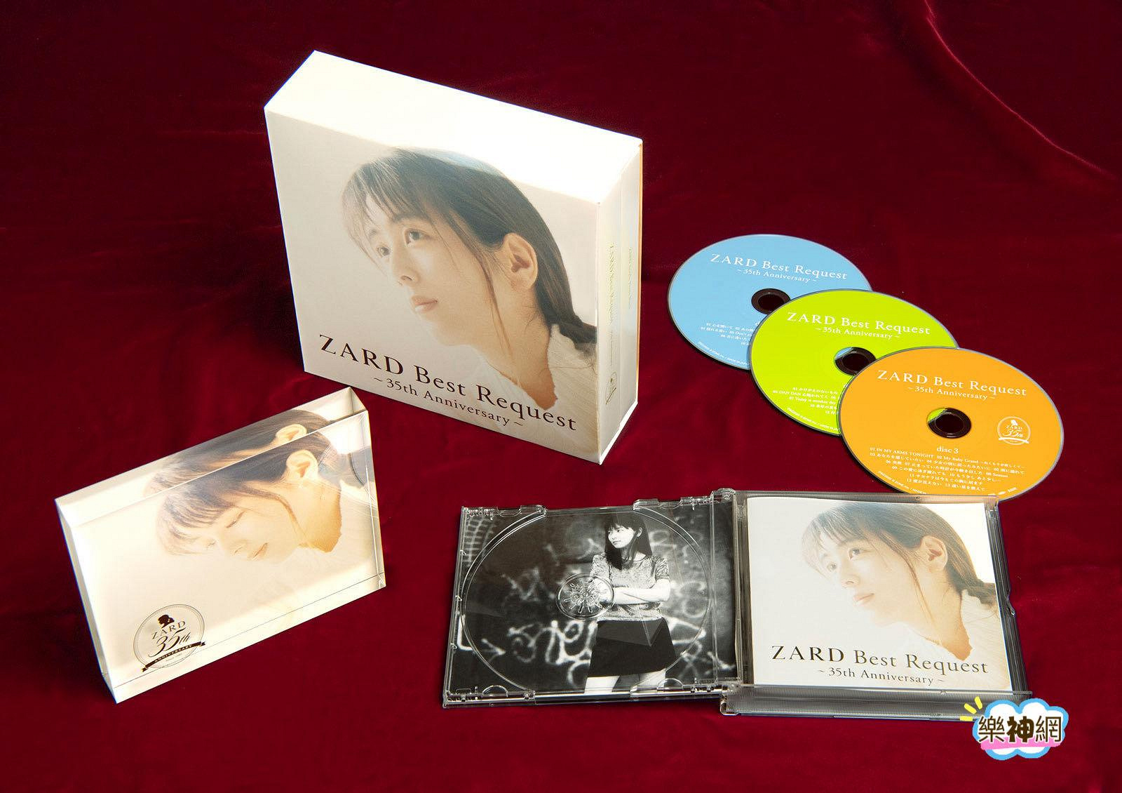 日*1様 Best Request 35th Anniversary (完全生産 Zard Best Request 35th Anniversary(日版完全生產限定盤3CD+ 壓克力