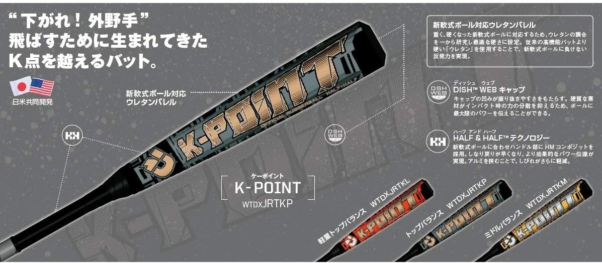 日本軟棒】Demarini K-point M球對應| Yahoo拍賣