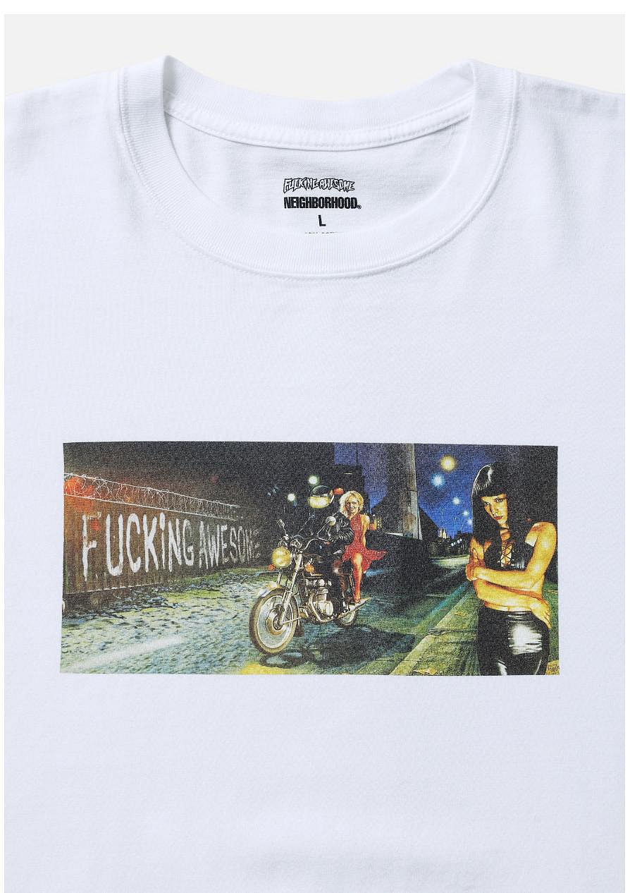 NEIGHBORHOOD NH / FUCKING AWESOME . TEE LS。太陽選物社