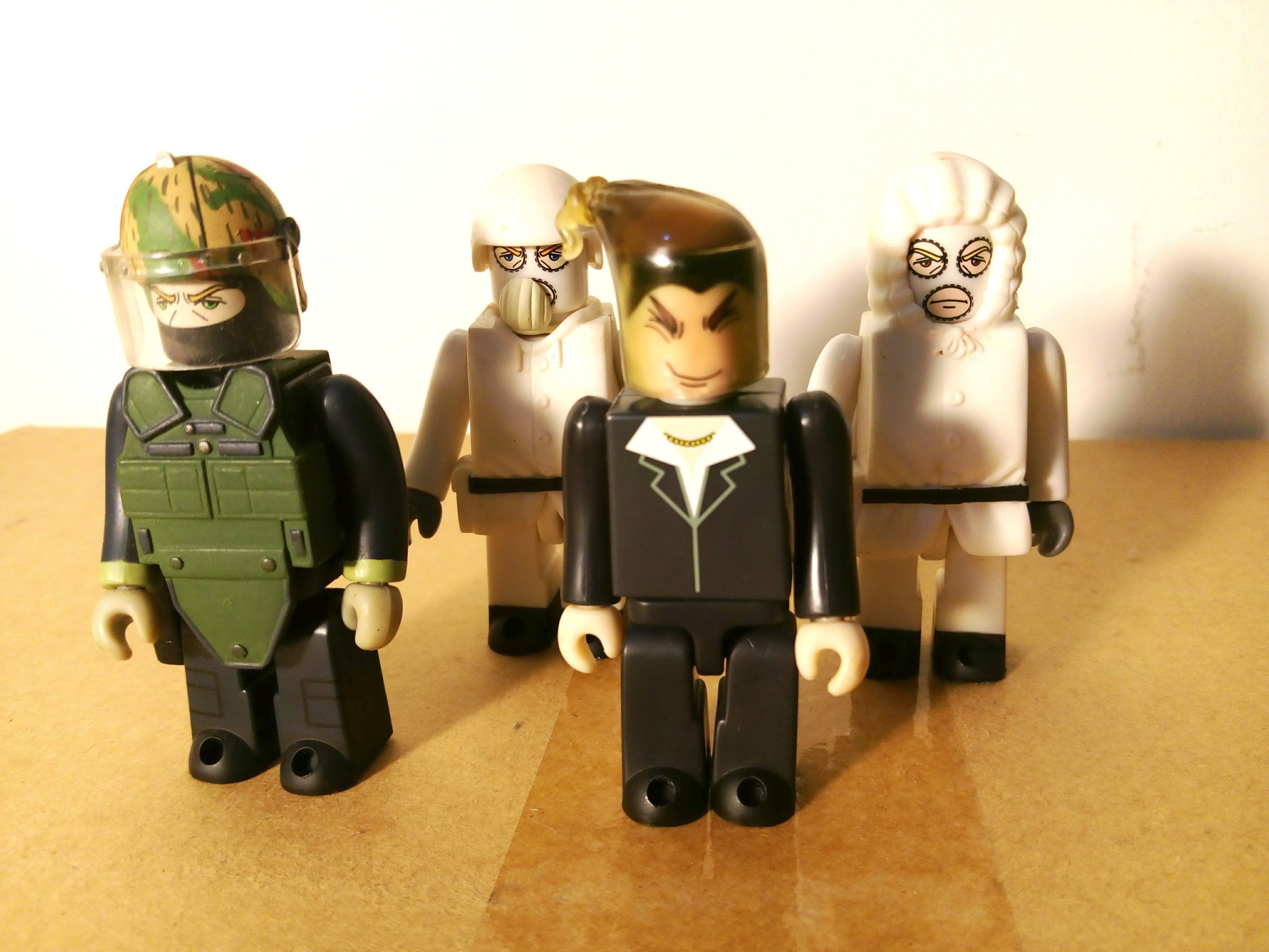 Medicom Toy Kubrick 庫伯力克Special Force 6 公仔人偶(4支) | Yahoo拍賣