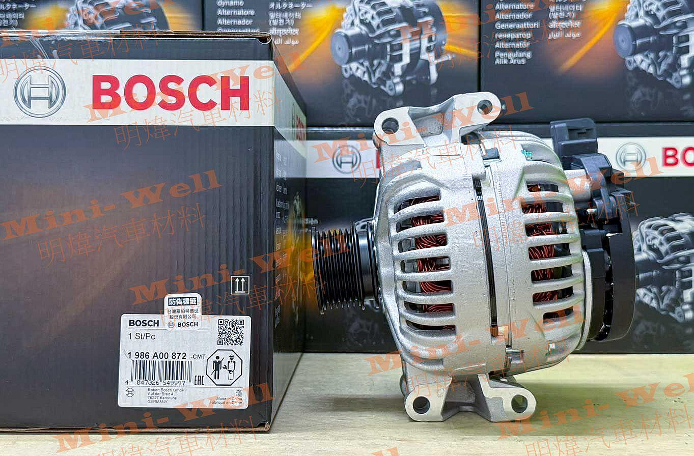 ※明煒汽車材料※ 賓士 Benz W204 C250 C280 C300 08年後 150A BOSCH 全新品 發電機