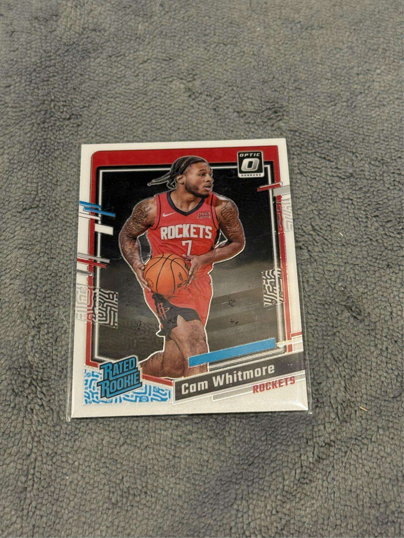 2023-24 Panini Donruss Optic Cam Whitmore #217 Rated Rookie 