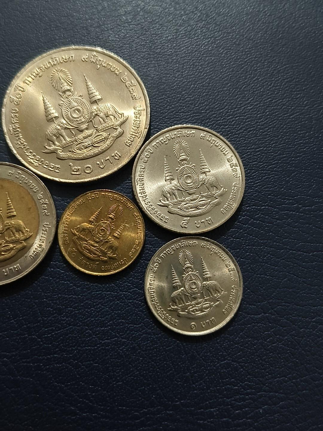 嚴選泰國1996年拉瑪九世50周年紀念幣鎚工精細泰銀質紀念幣收藏泰國幣金禧紀念幣1996年硬幣收藏幣| Yahoo拍賣