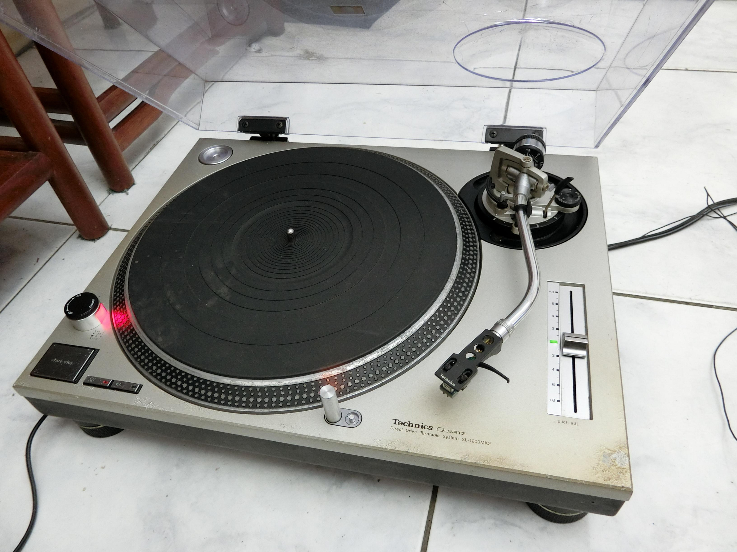 SL-1200mk2 動作良好！完動品 Technics SL-1200