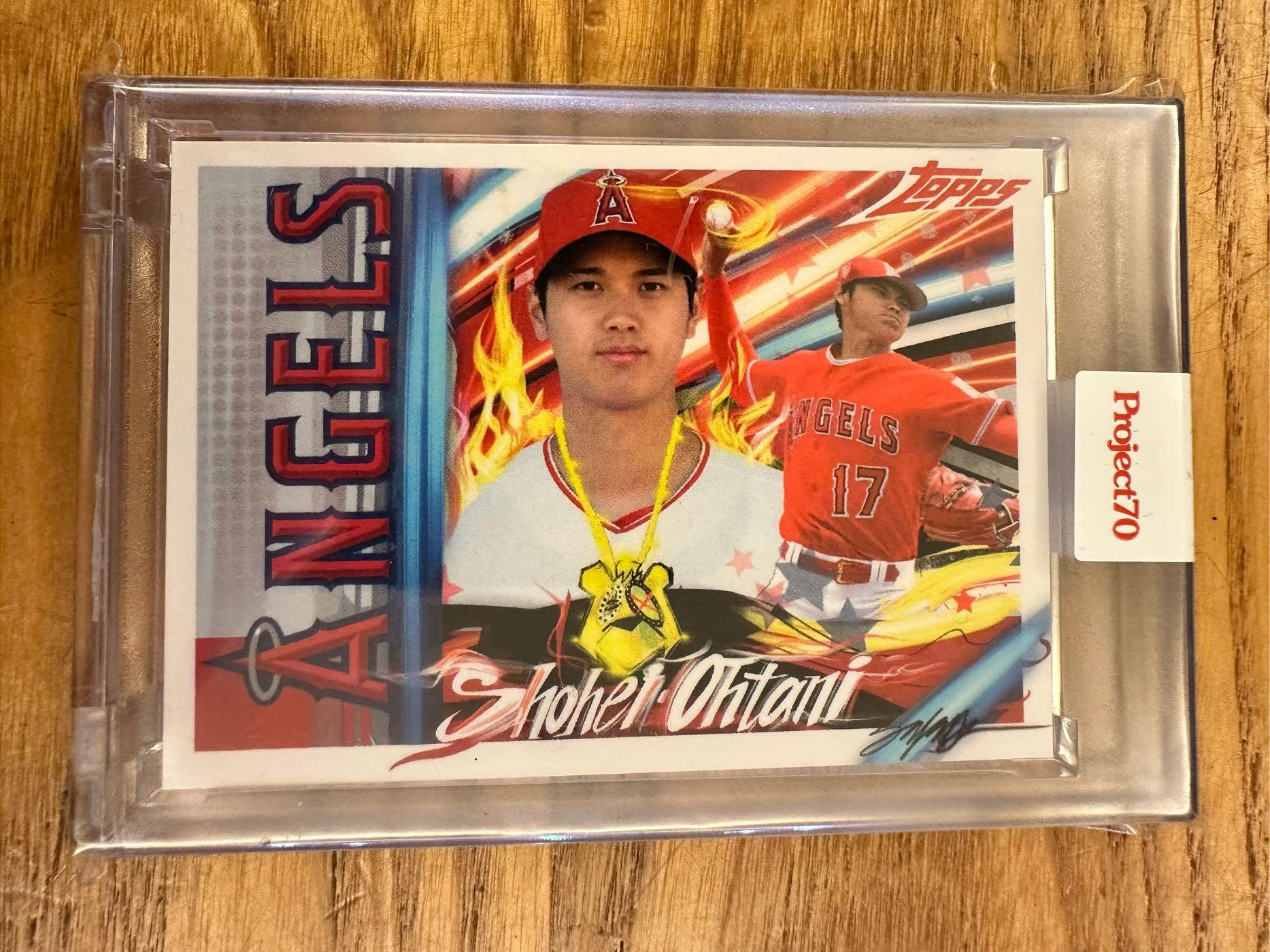 大谷翔平 topps project70 Card 450 限定 17/70 大谷翔平 topps project70 Card 450 限定 17/70 大谷翔平 topps