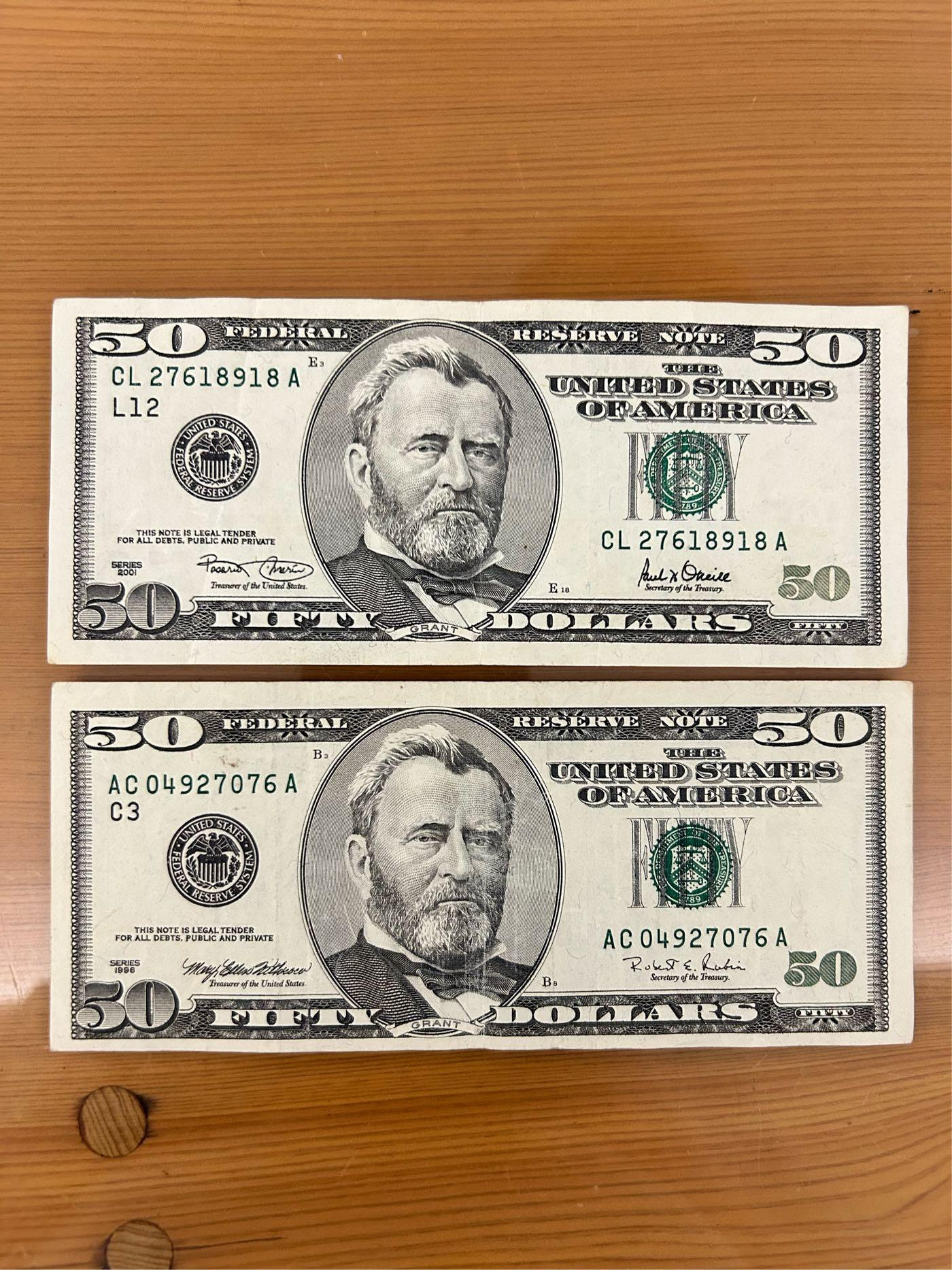 50元紙鈔美金的價格推薦- 2026年1月| 比價比個夠BigGo