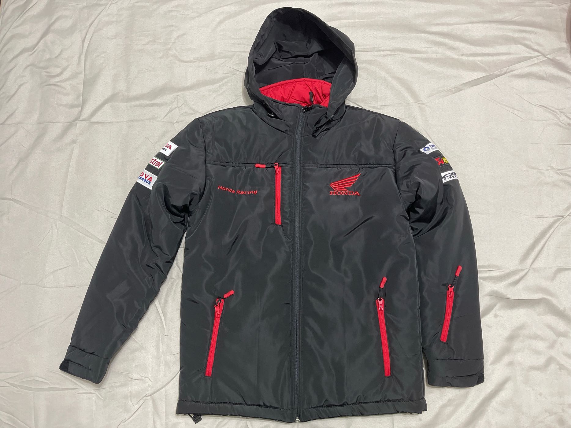 現貨不用等 正版 Honda Racing Team 防風防潑水保暖外套