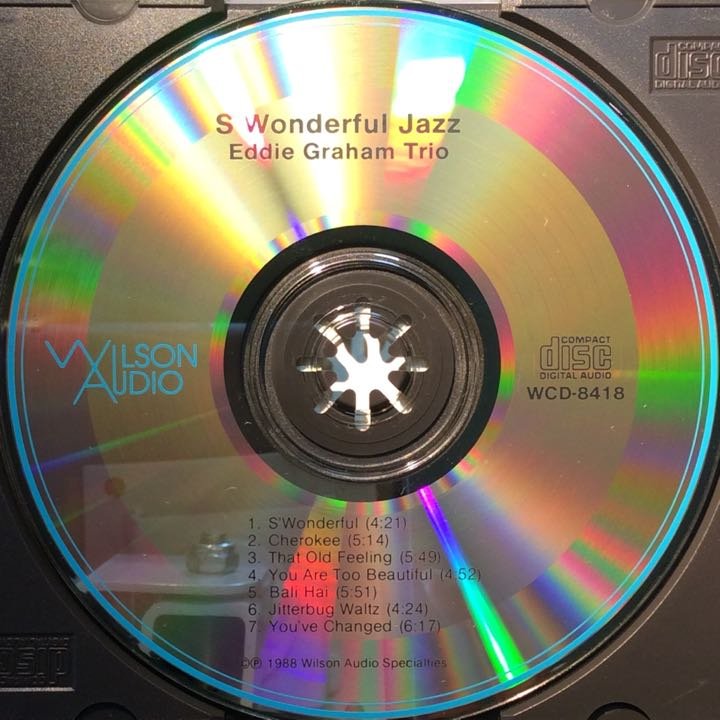 Wilson Audio唱片/Eddie Graham Trio-S'Wonderful Jazz美妙的爵士美版