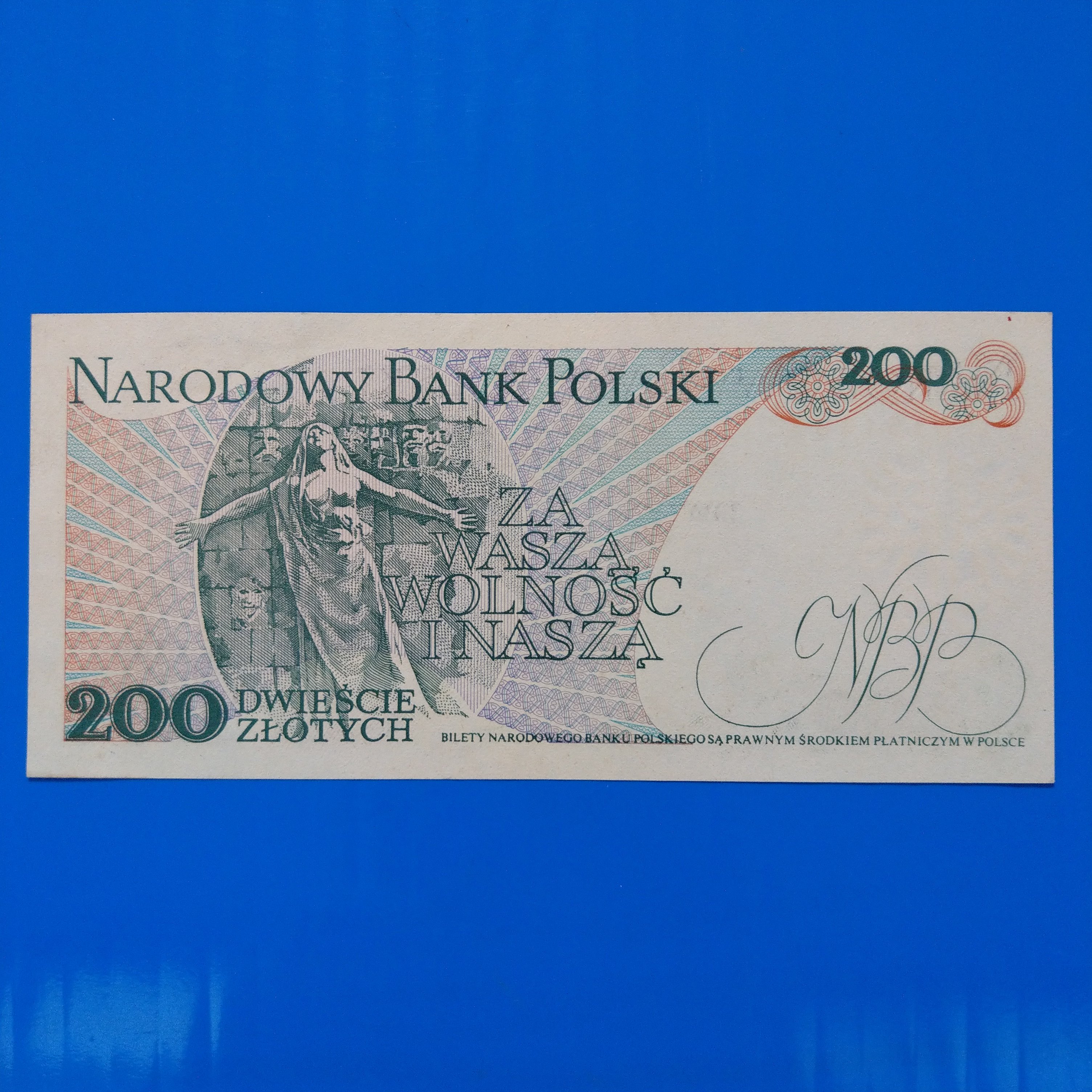 大三元】歐洲紙鈔-POLAND波蘭紙鈔1988年200 1張~全新未使用| Yahoo拍賣