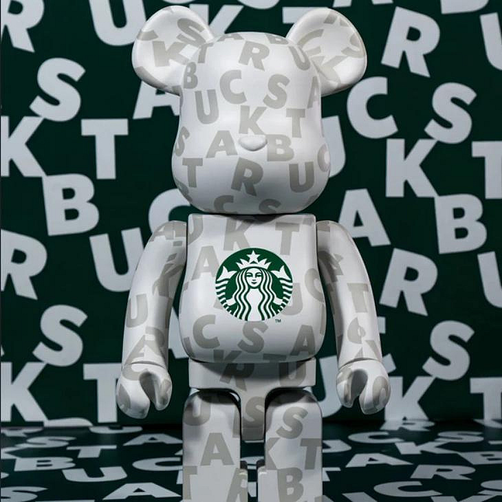 BEETLE BE@RBRICK STARBUCKS 星巴克庫柏力克熊聯名限定限量100% 400