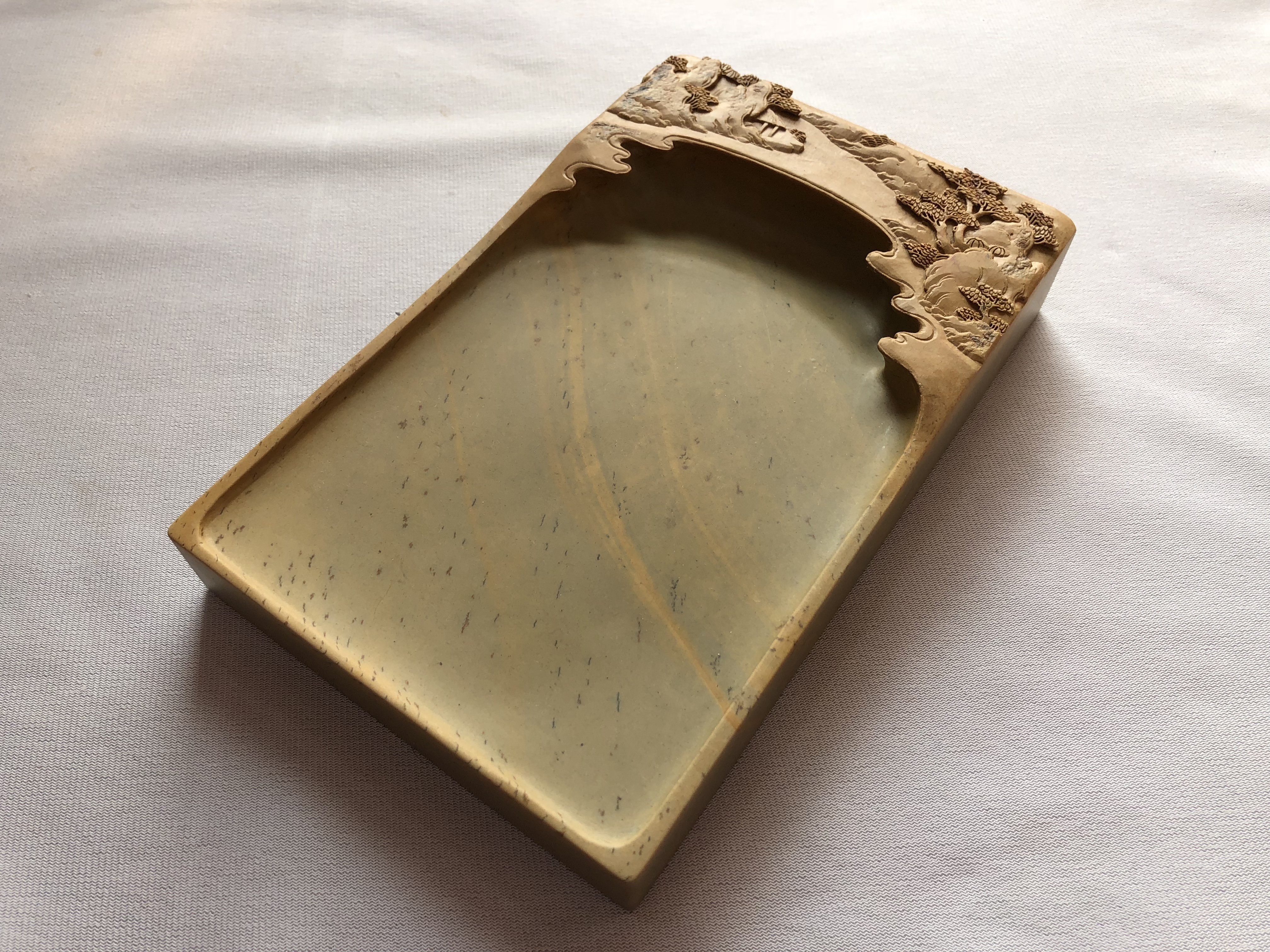 文房具　抄手硯　端溪硯　出土硯　書/C81-0 文房具 抄手硯 端溪硯 出土硯 書/C81-0