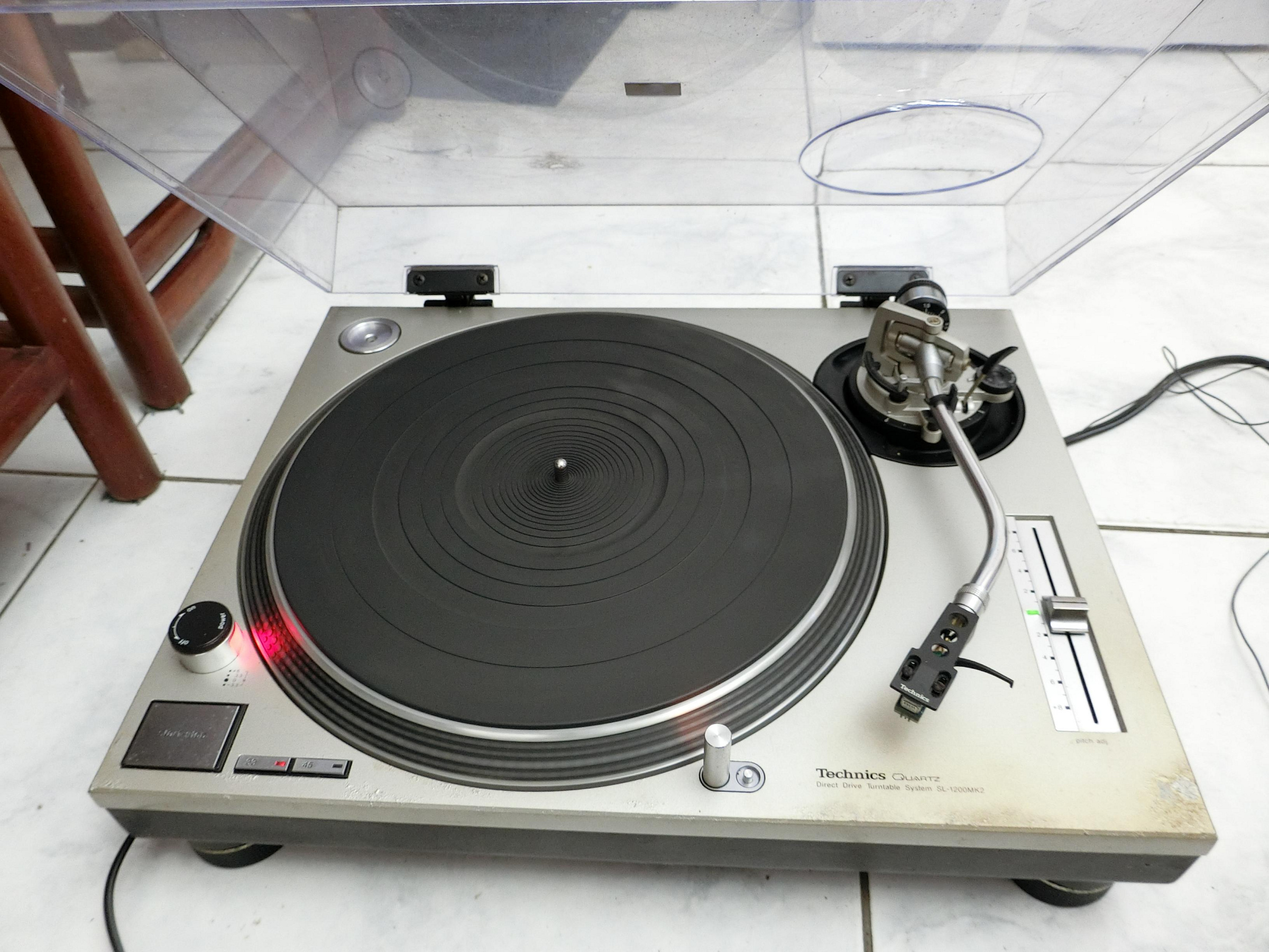 日本製Technics SL-1200 MK2 直驅黑膠唱盤| Yahoo拍賣