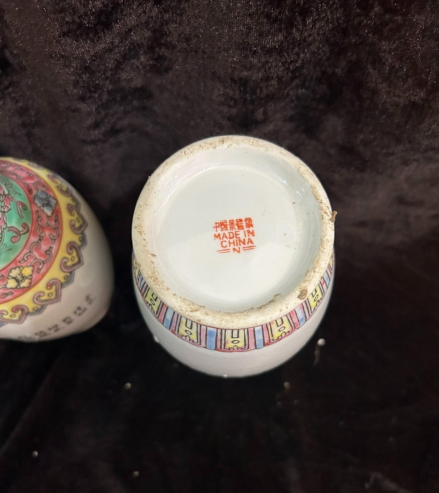 嚴選8090年代景德鎮老廠手工花瓶，喜上眉梢粉彩陶瓷精品，一級原礦手工