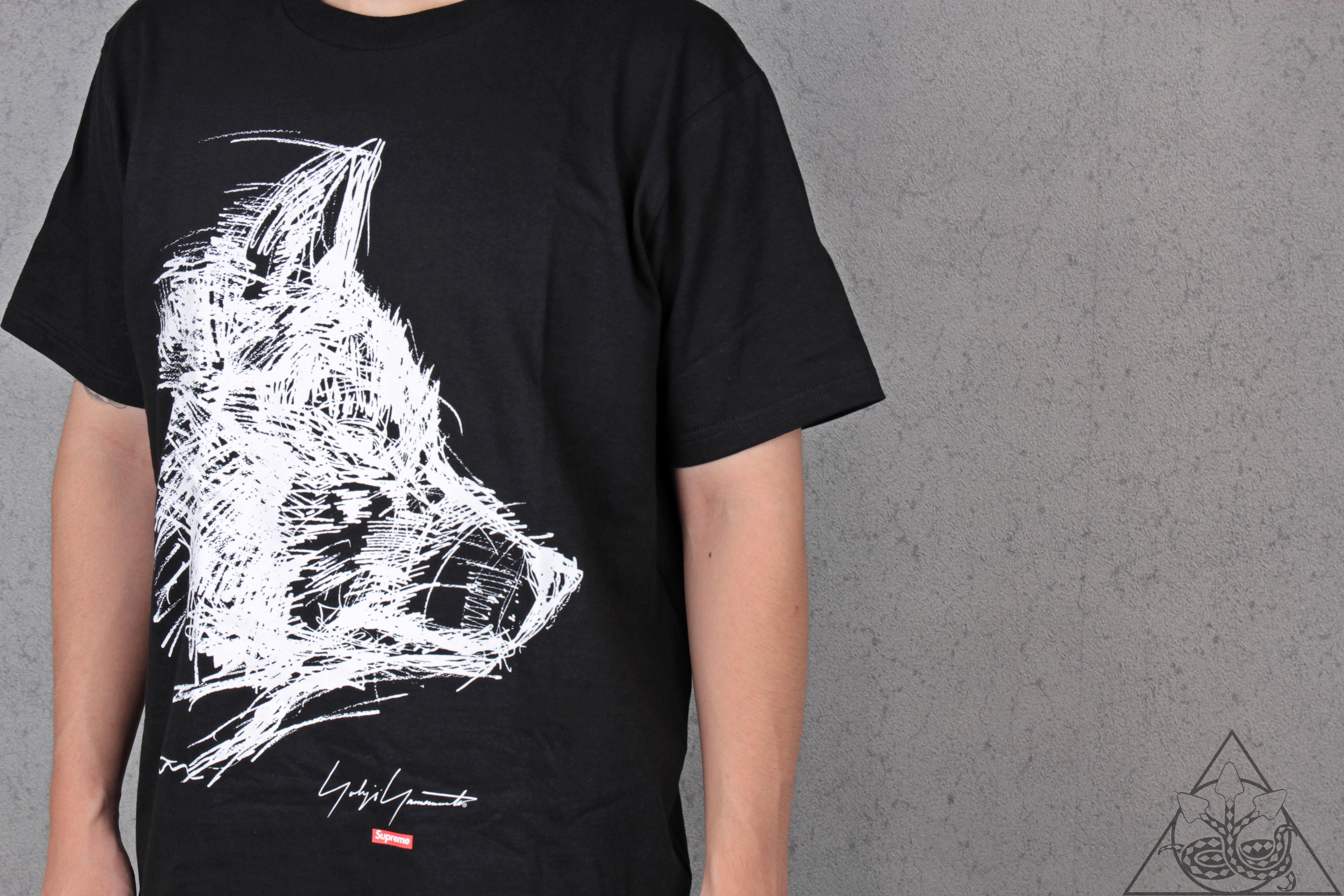 HYDRA】Supreme Yohji Yamamoto Scribble Wolf Tee 狼塗鴉【SUP455