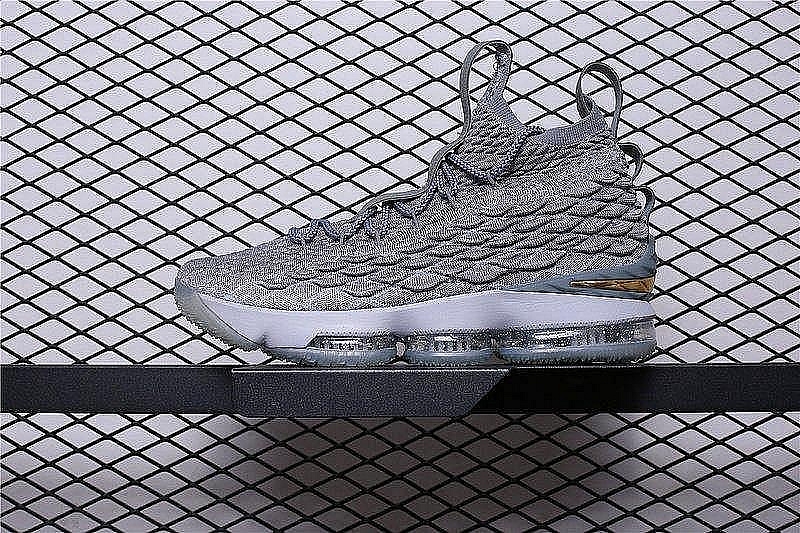 【Runner潮鞋鋪】NIKE LEBRON XV LBJ15 詹姆斯 灰金 編織 籃球鞋 男鞋897649-005