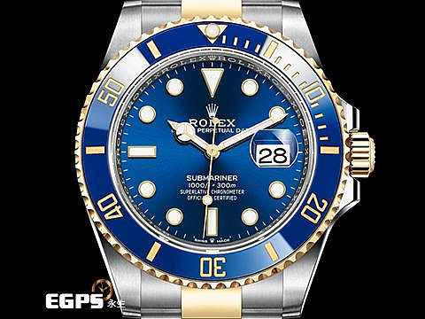 【永久流當品】ROLEX 勞力士 Submariner 潛航者 126613LB 陶瓷框 126613 LB 半金 藍水鬼 LSH9332