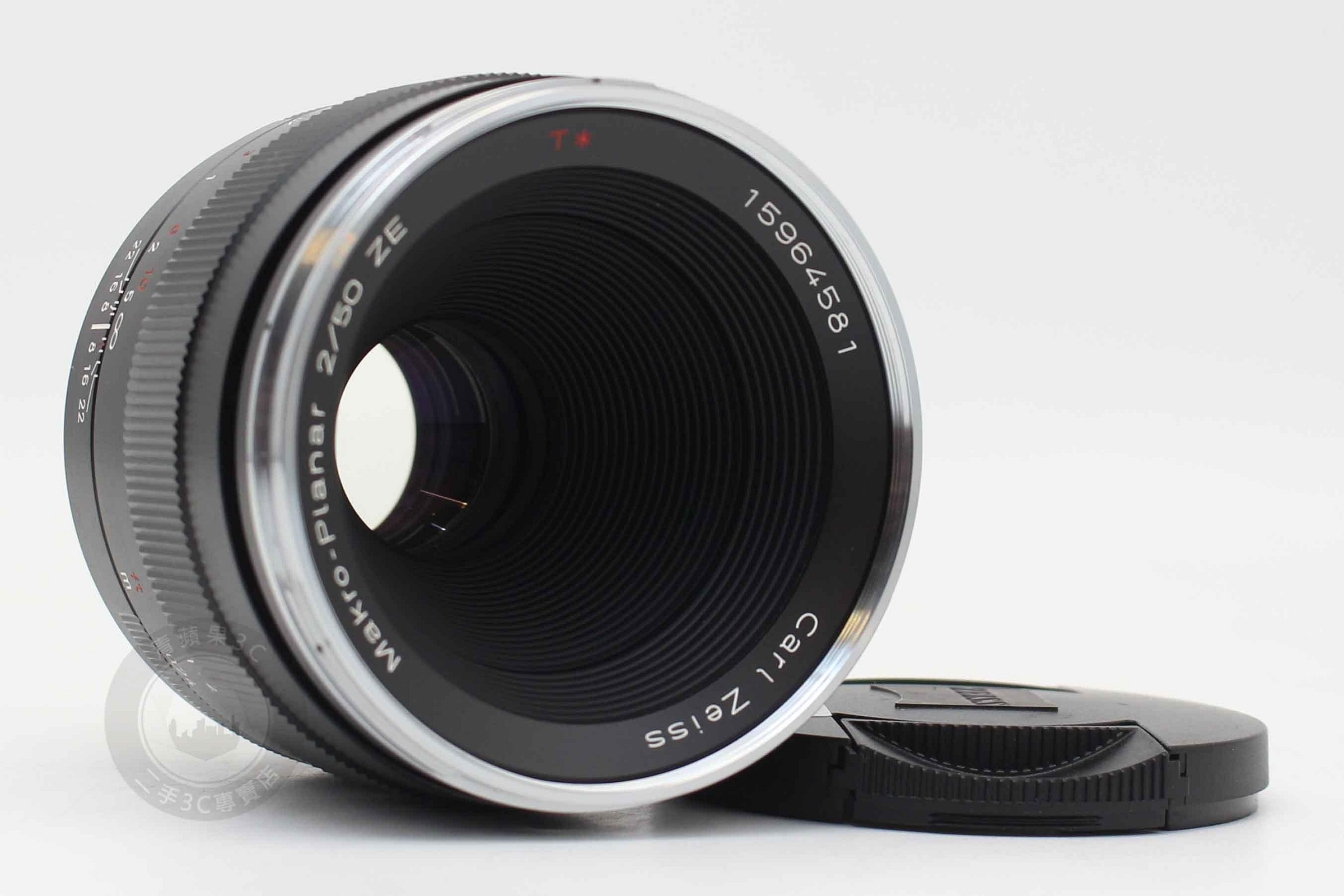 高雄青蘋果3C】CARL ZEISS MAKRO-PLANAR 50MM F2 ZE T* FOR CANON 二手
